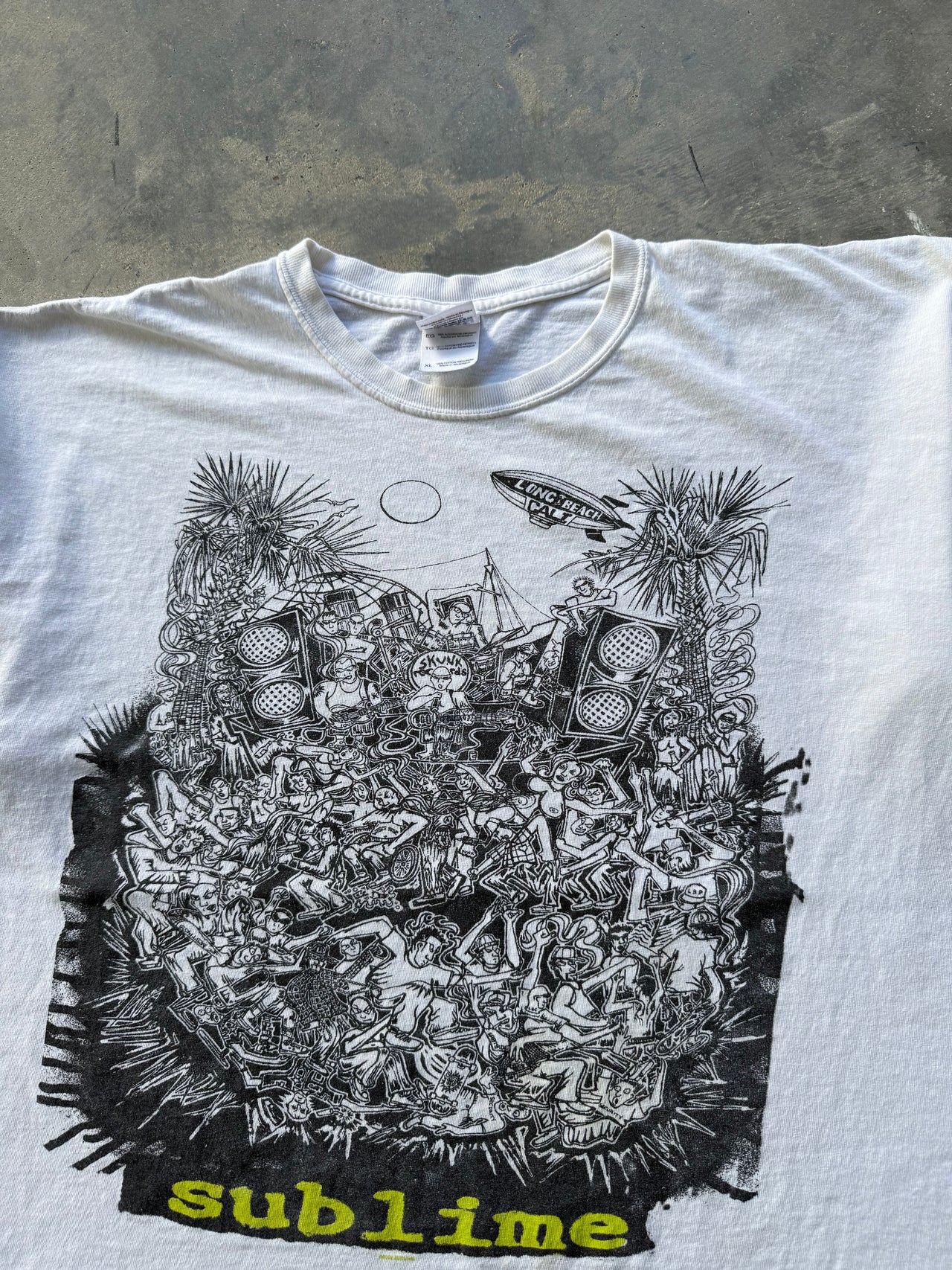 00’s SUBLIME SKUNK RECORDS MOSH PIT BAND TEE XL