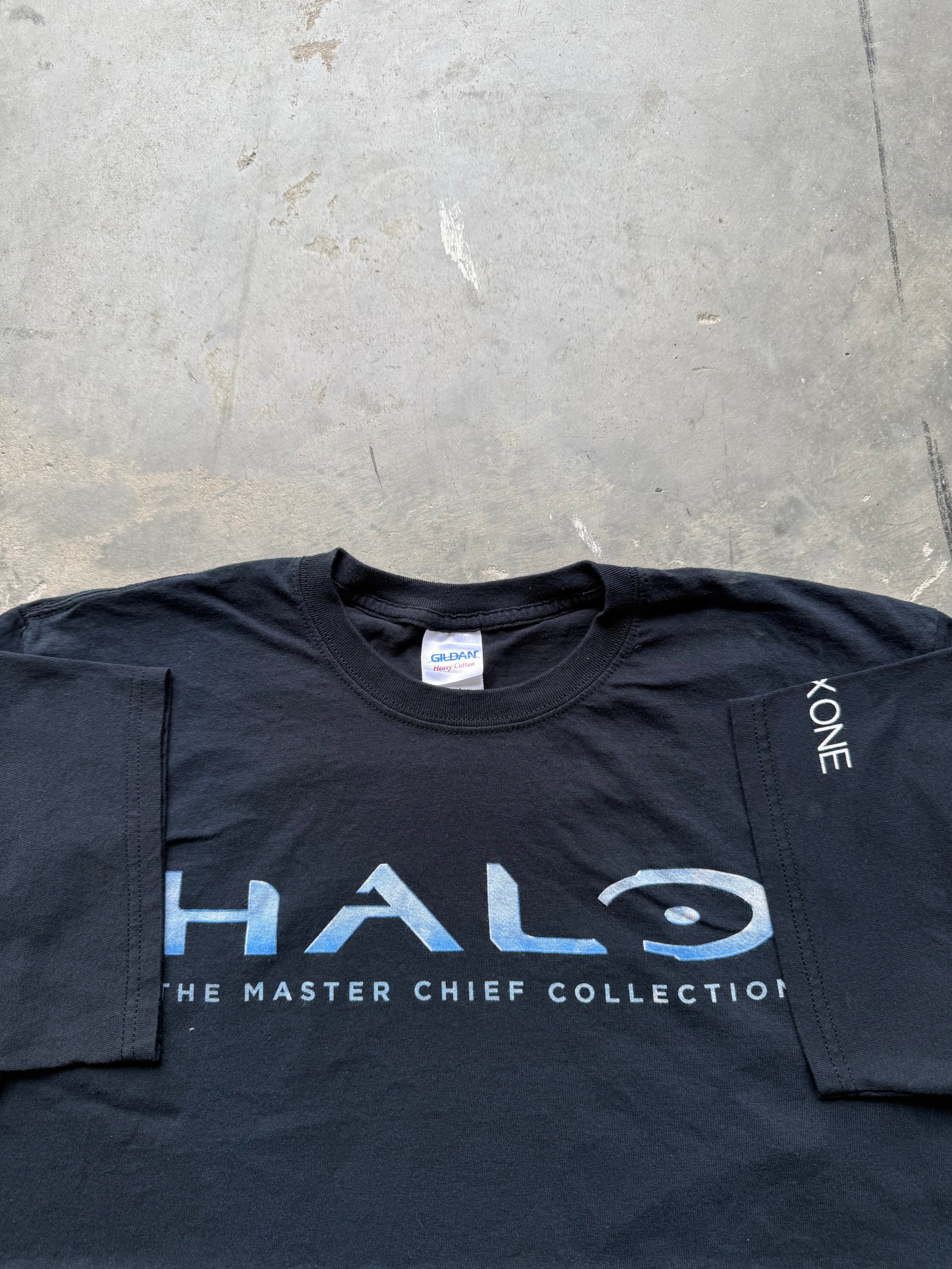 00's HALO XBOX VIDEO GAME PROMO TEE LARGE - JW GALLERIA