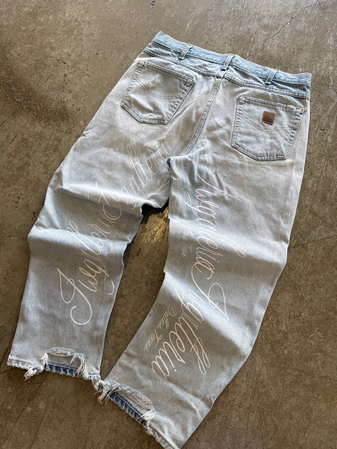 SCRIPT PANTS SZ34