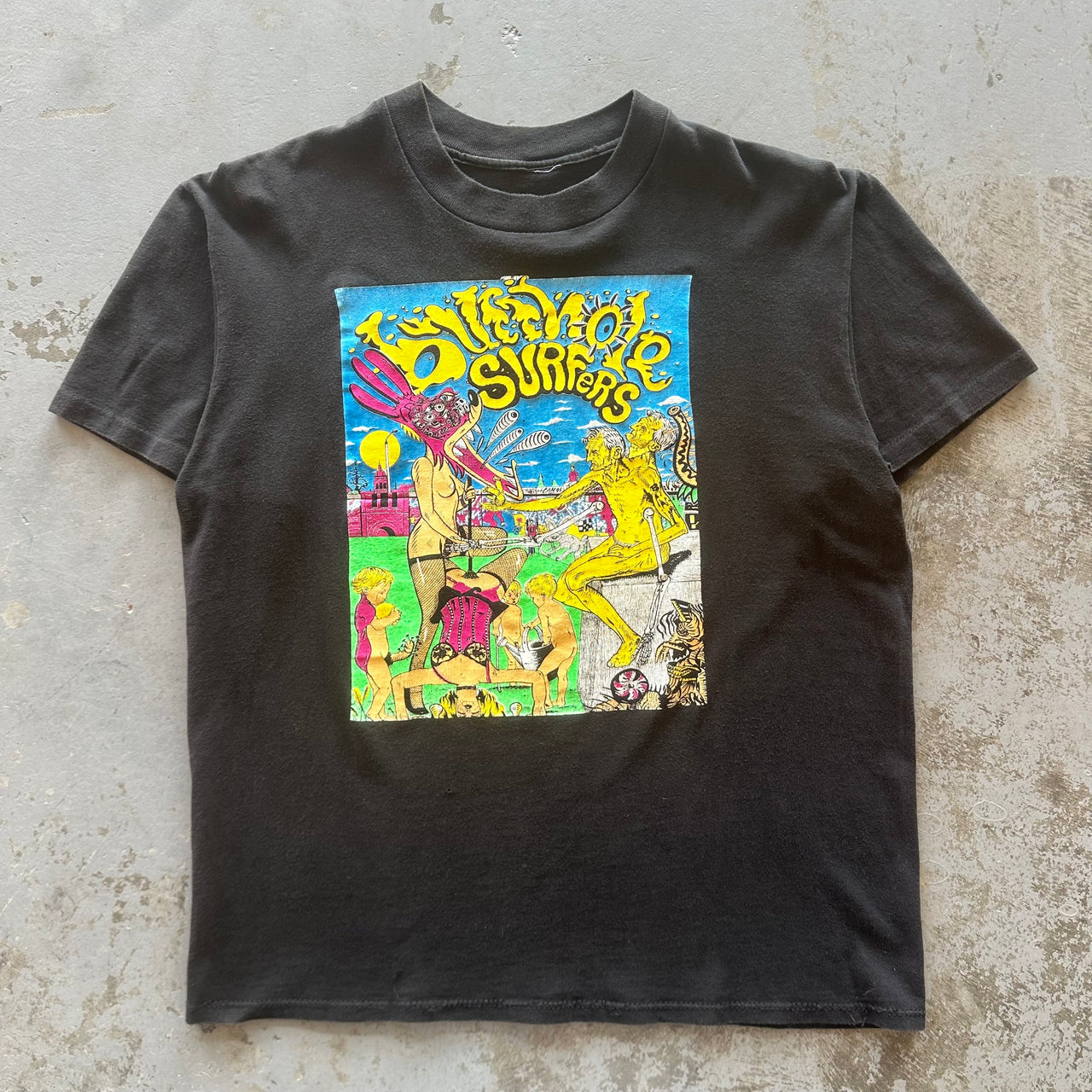 1990’s BUTTHOLE SURFERS RAMPAGE TEE L