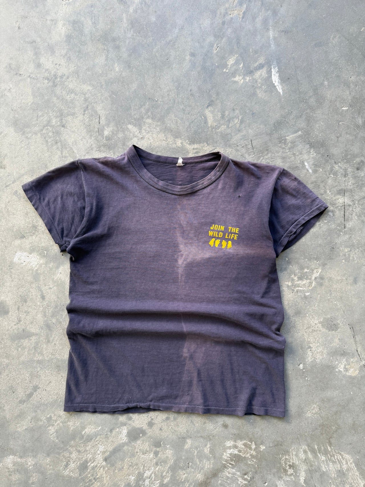 1970’s FADED SMOKED HUNTING CAMP TEE SMALL