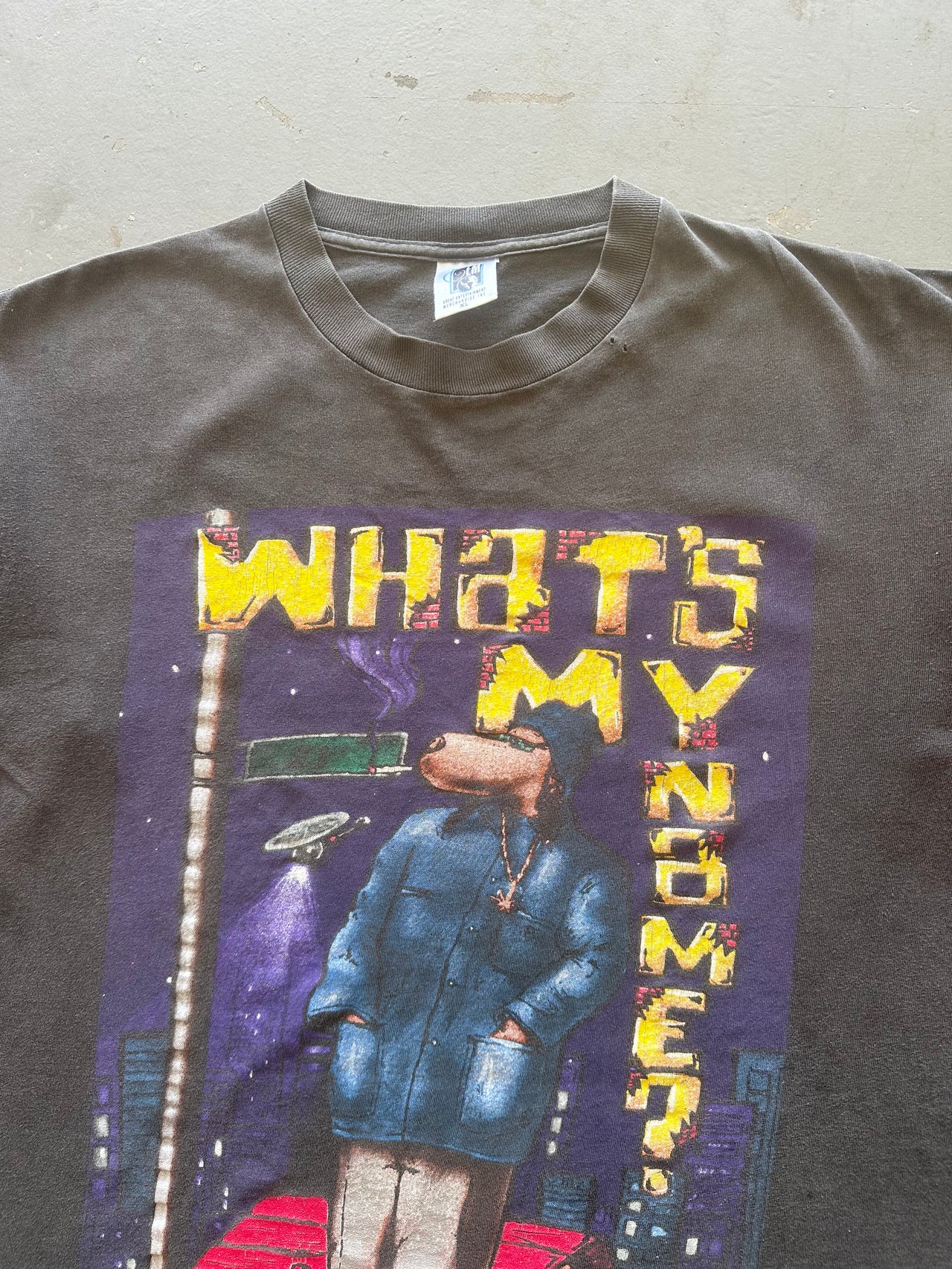 1990’s SNOOP DOG WHATS MY NAME RAP TEE XL