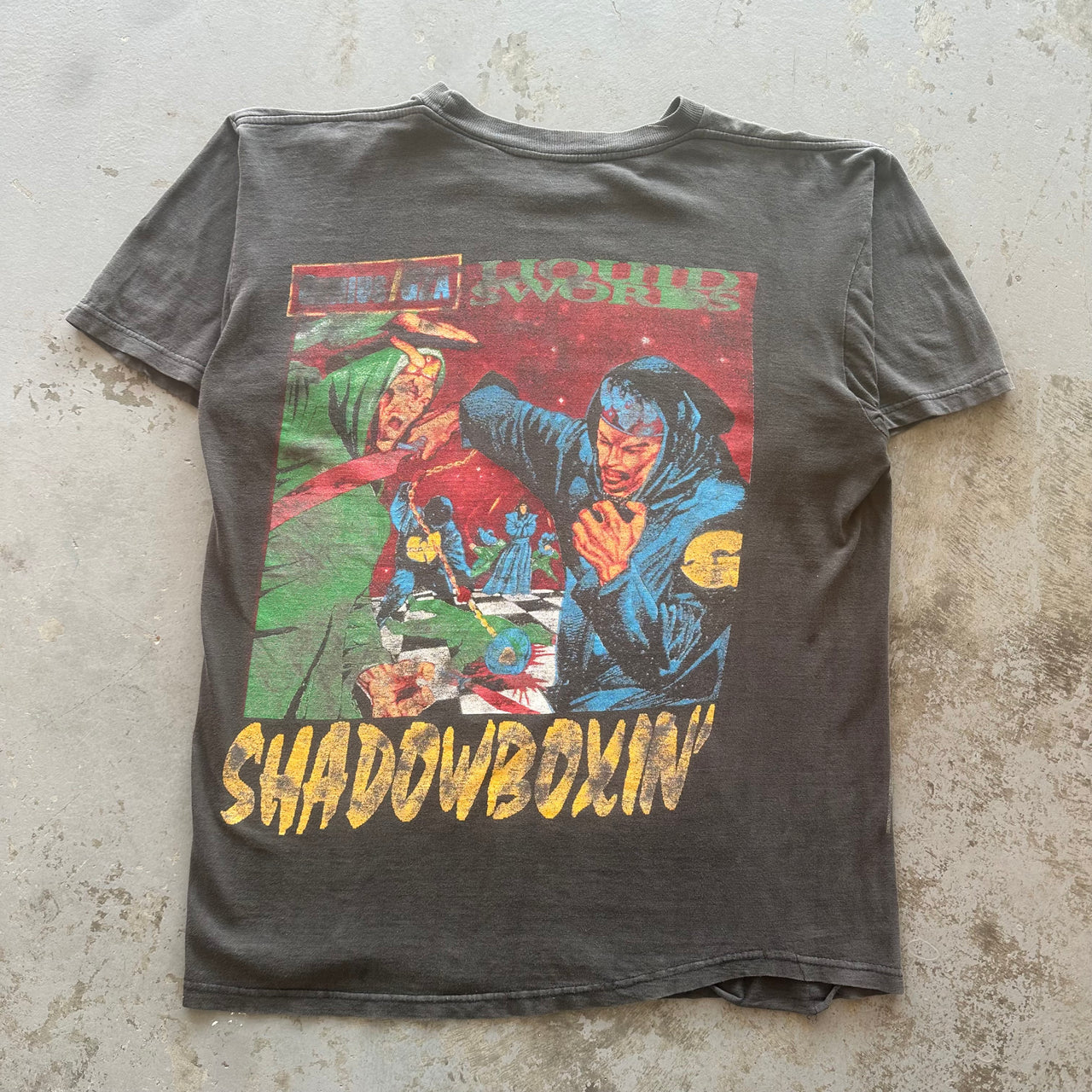 1990’s WU TANG SHADOW BOXING RAP TEE XL