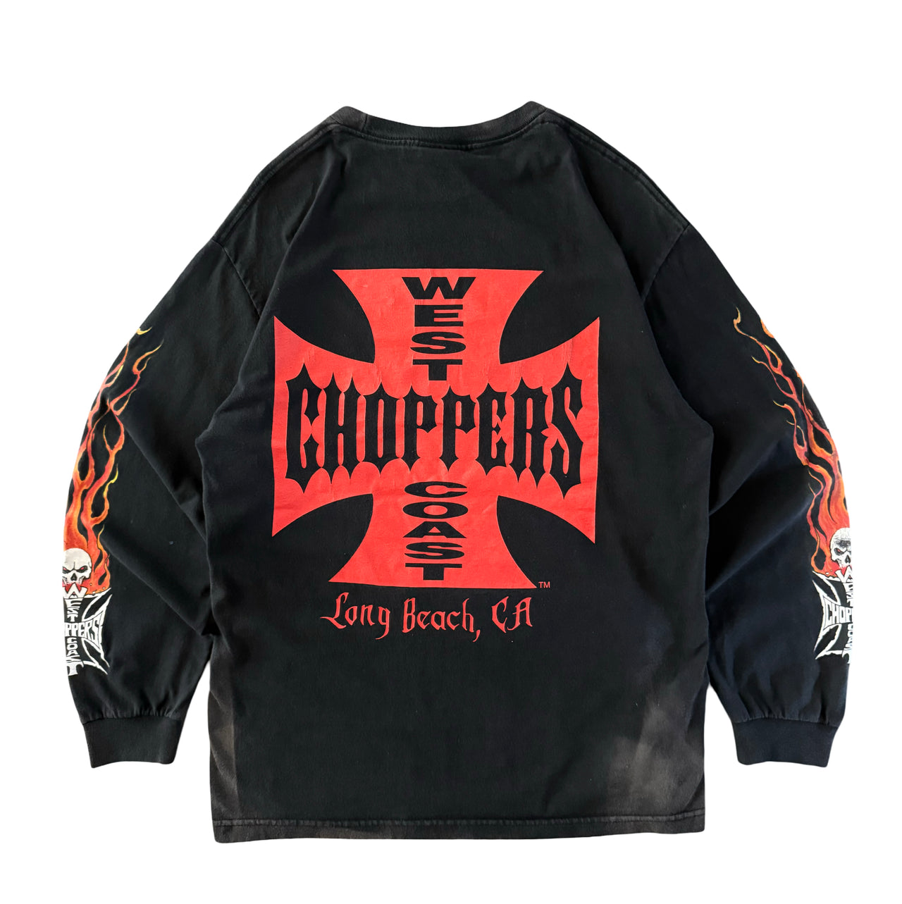 90’s WEST COAST CHOPPERS FLAME L/S FADER L
