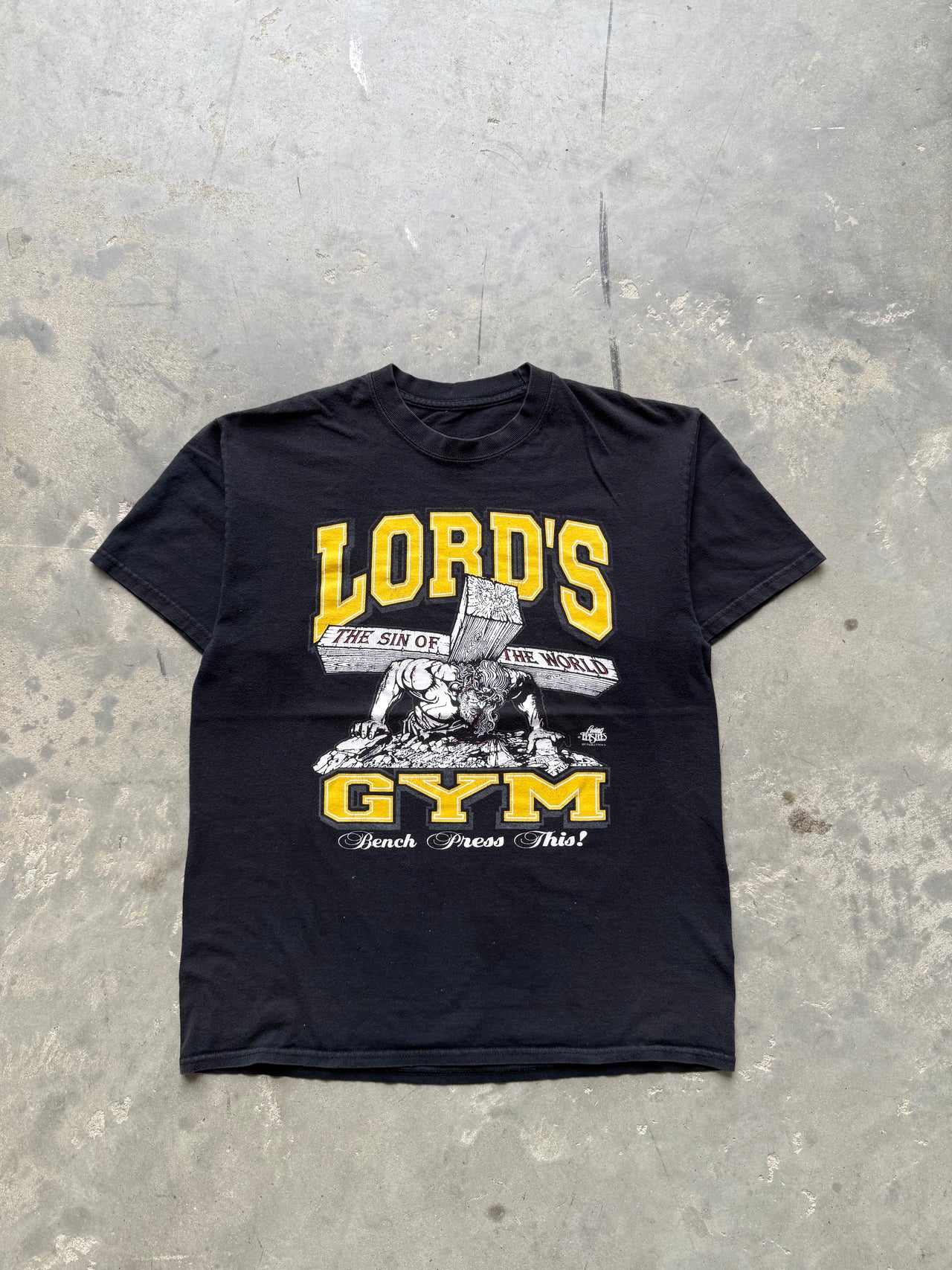 90’s LORDS GYM PAIN TEE LARGE