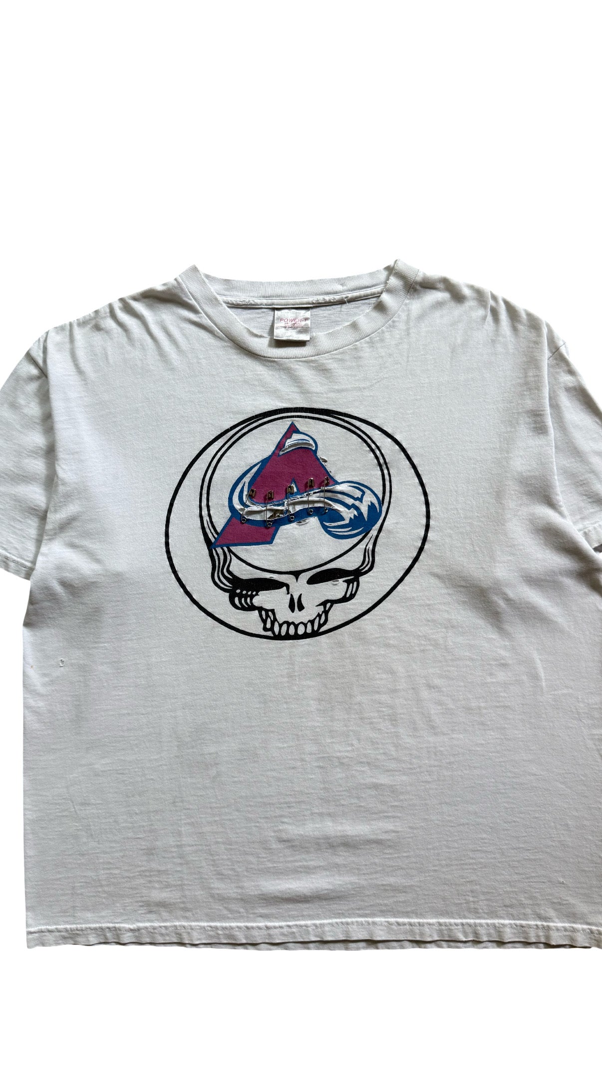 90’s GRATEFUL DEAD THRASHED HOCKEY TEE XL