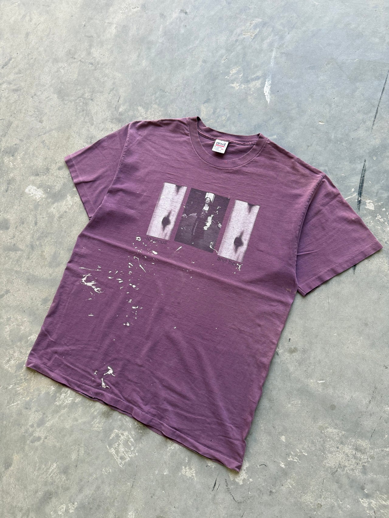 90’s TORI AMOS PAINT SPLATTER TOUR TEE XL