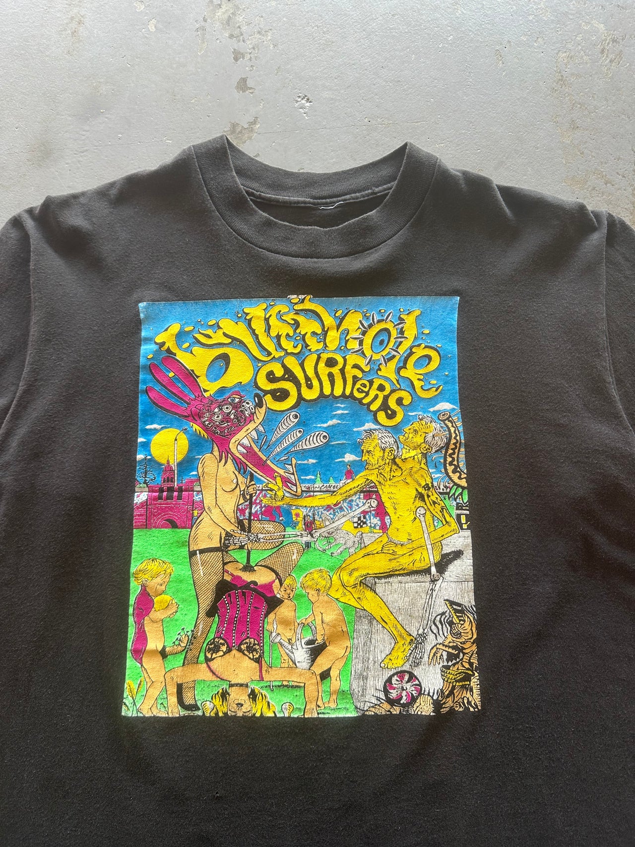 1990’s BUTTHOLE SURFERS RAMPAGE TEE L