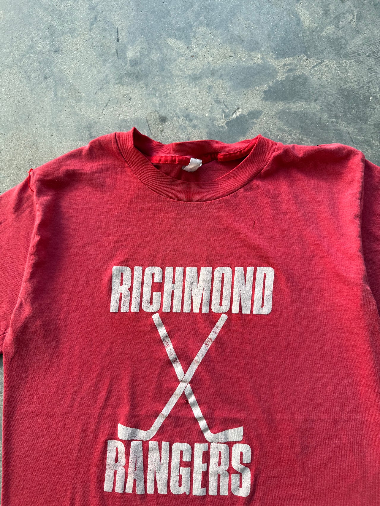1980’s RICHMOND RANGERS ATHLETICS TEE MEDIUM