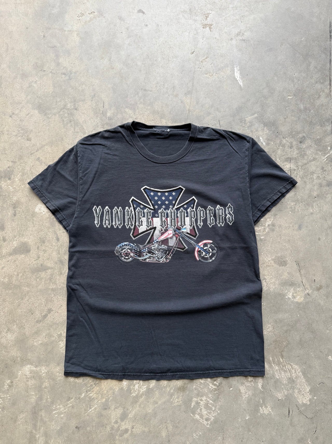 00’s YANKEES IRON CROSS CHOPPERS LARGE