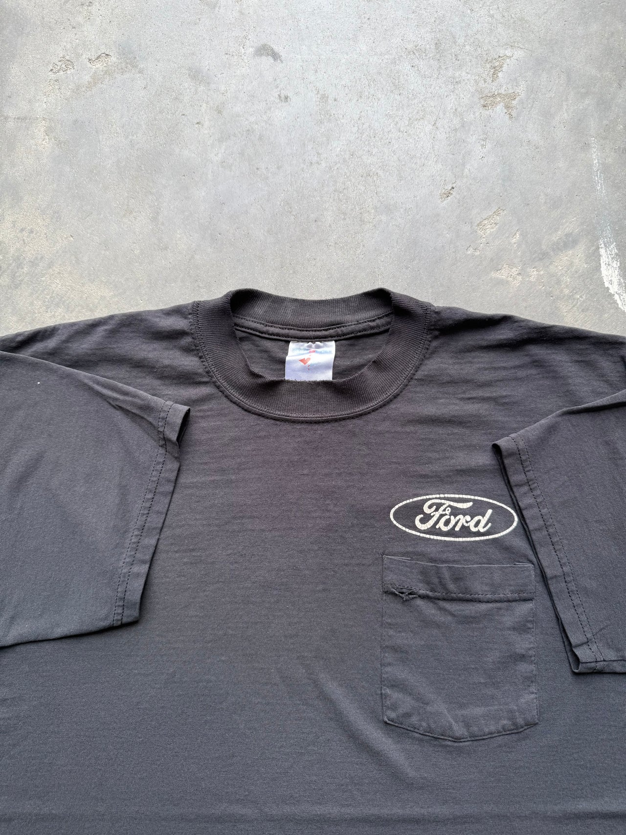 90’s FORD FADED POCKET TEE XL