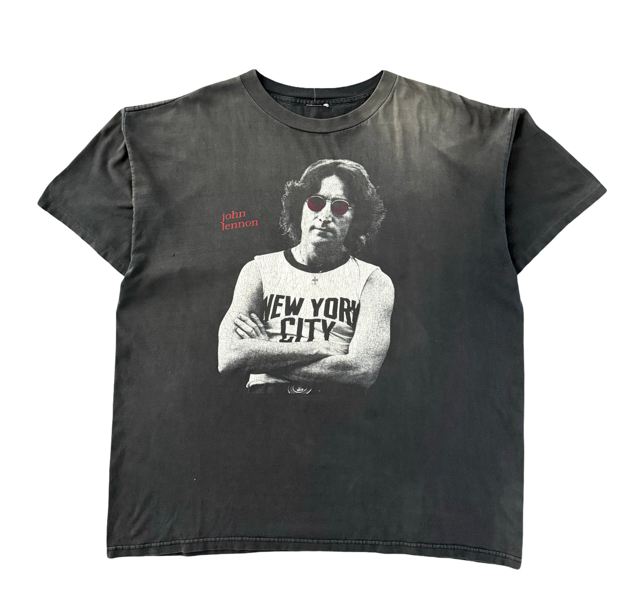90’s JOHN LENNON FADED TEE XL