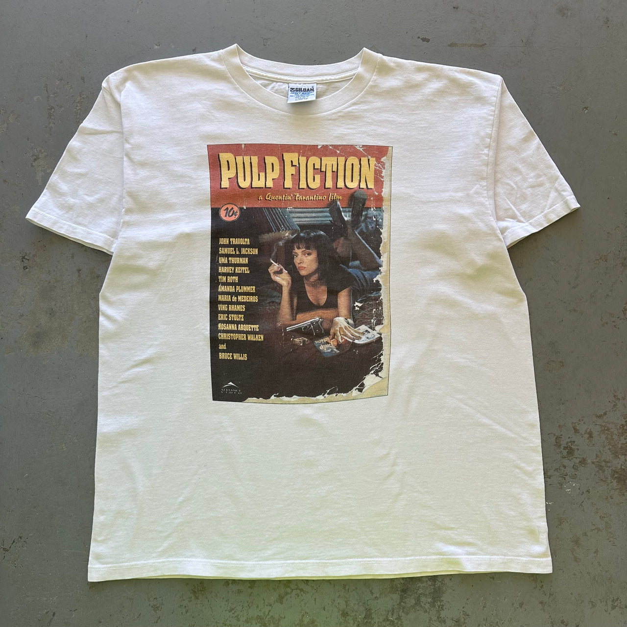 1990’s PULP FICTION “WHITE” VARIANT XL