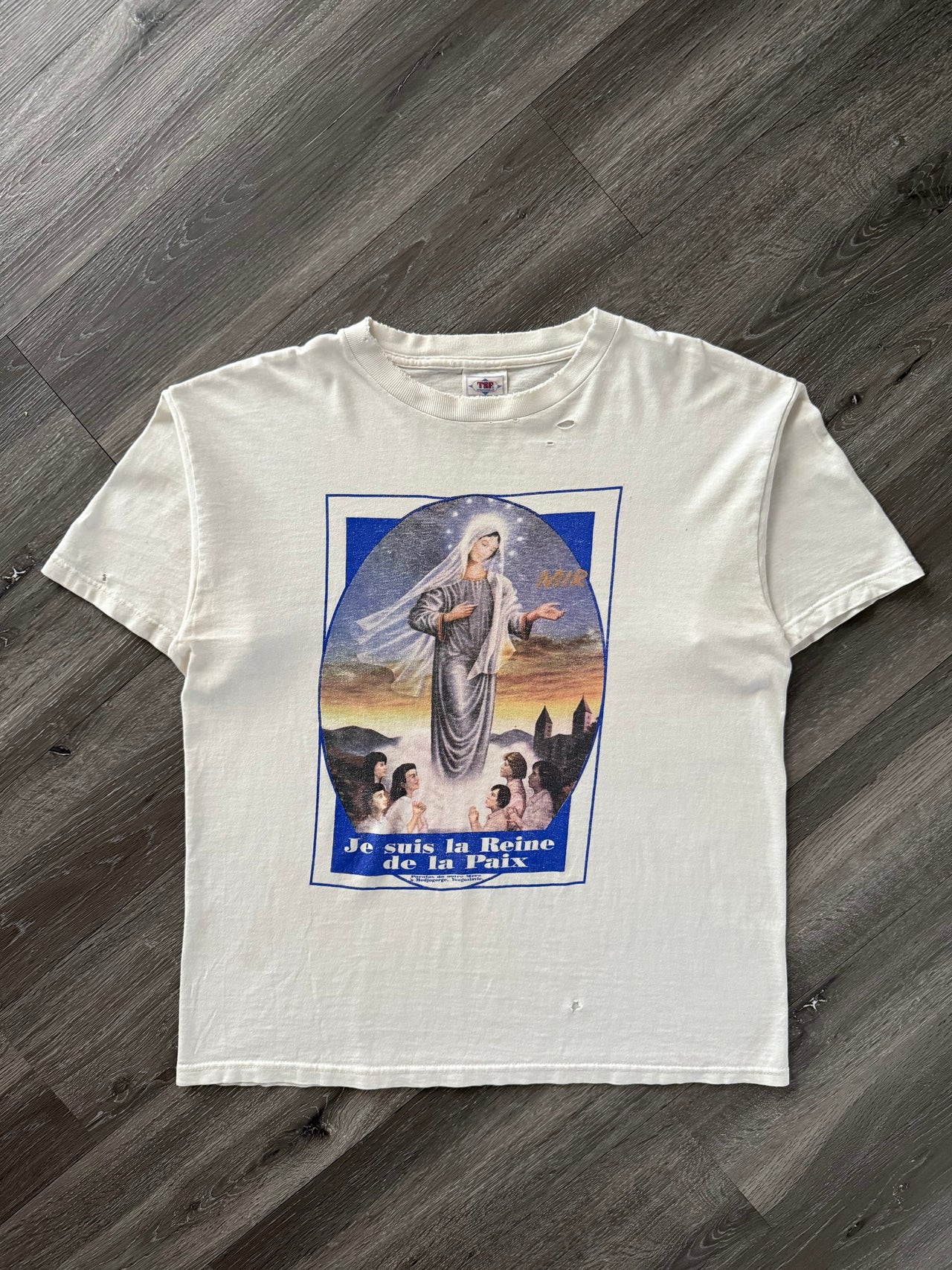 90’s JESUS RELIGION BOXY TEE XL