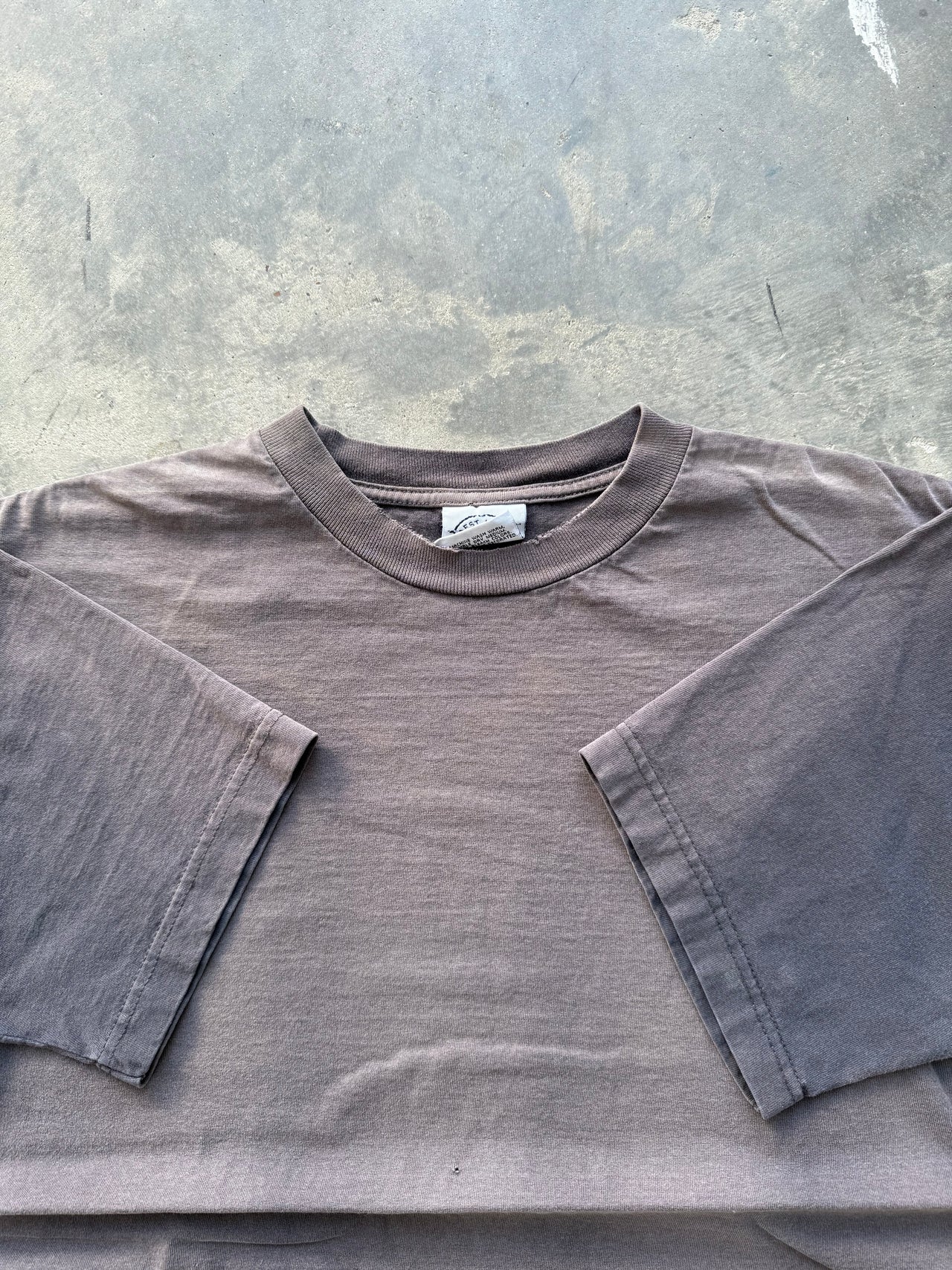 90’s FADED SMOKED FLOWY TEE XL