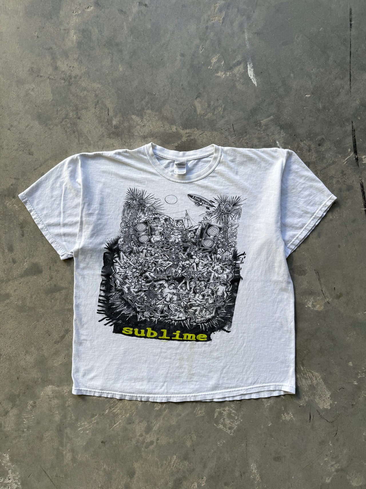 00’s SUBLIME SKUNK RECORDS MOSH PIT BAND TEE XL