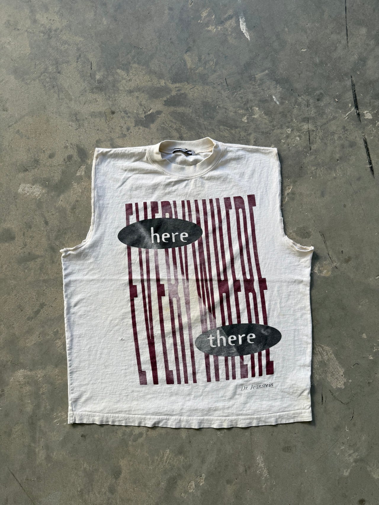 90’s MARITHE FRANCOIS GIRBAUD IMMIGRANT TEE XL