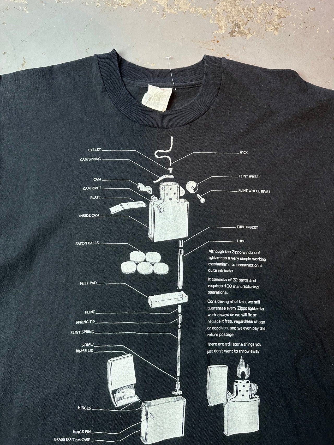 1990’s LIGHTER BREAKDOWN TEE XL