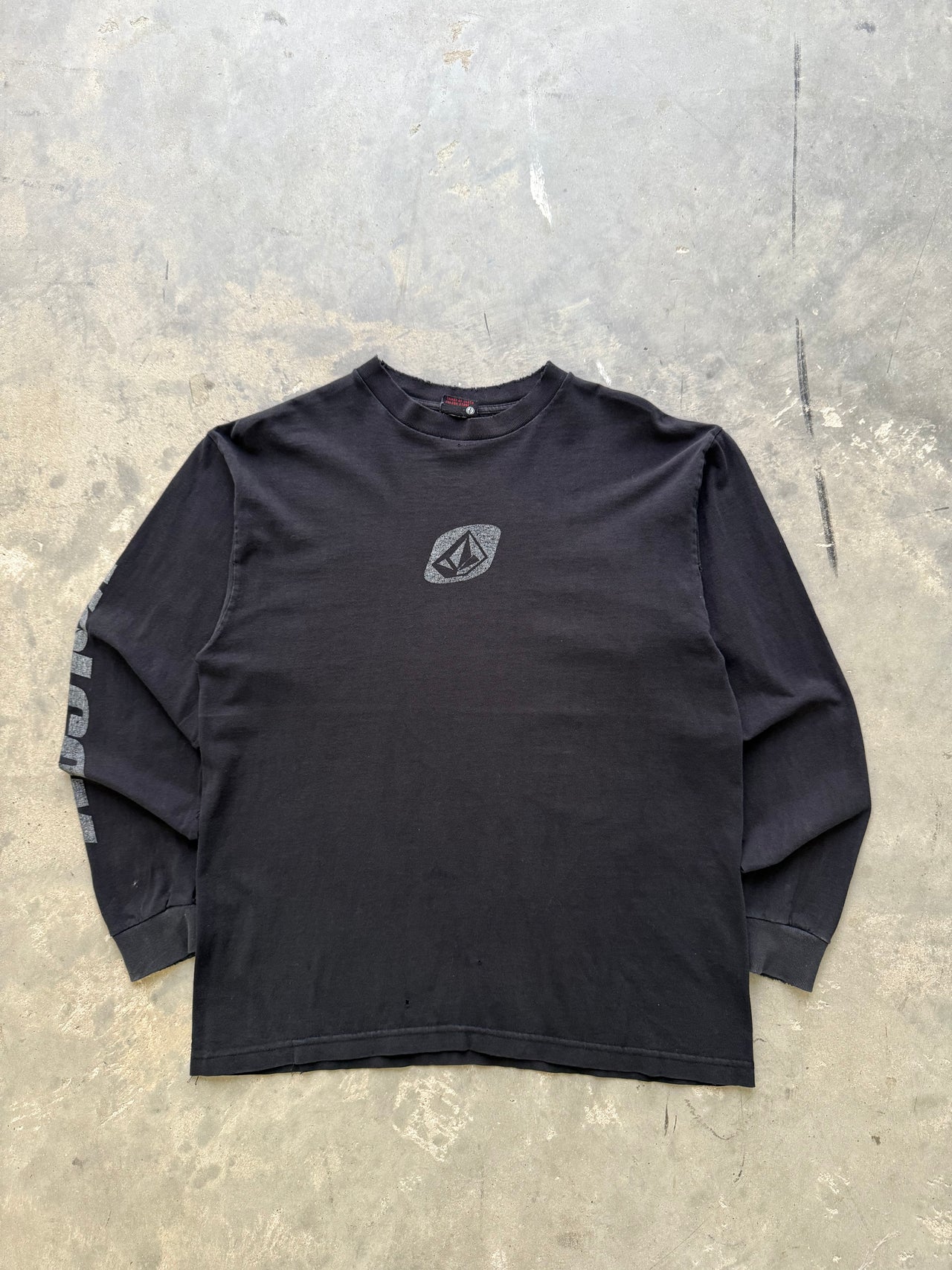 90’s VOLCOM SKATING SURF FADED LONG SLEEVE LARGE