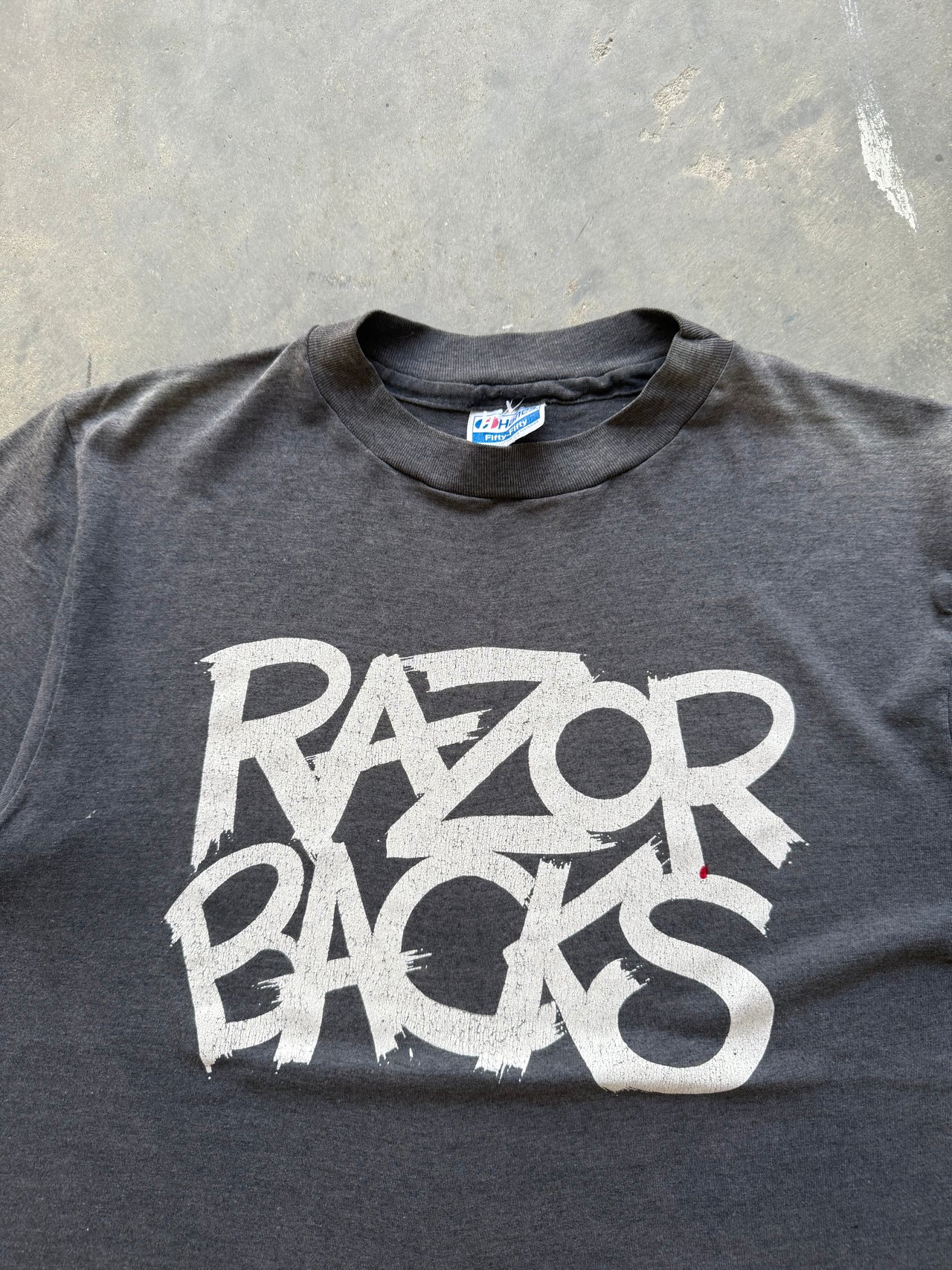 80’s RAZOR BACKS ROCKNROLL PAPER THIN L