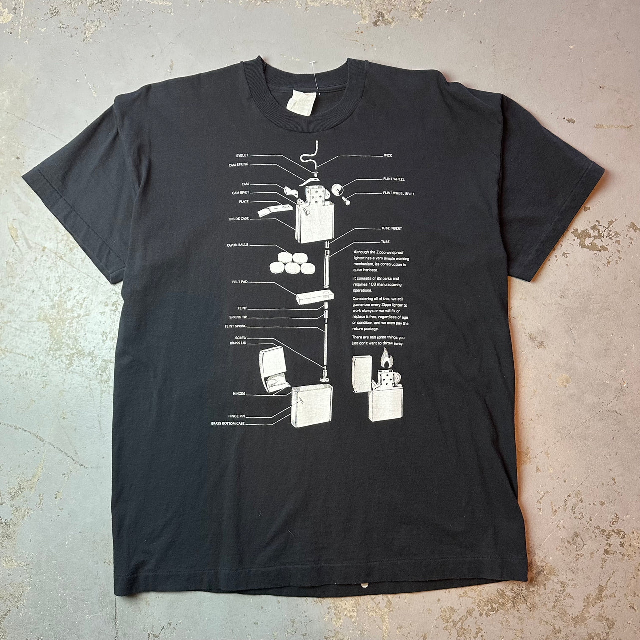 1990’s LIGHTER BREAKDOWN TEE XL