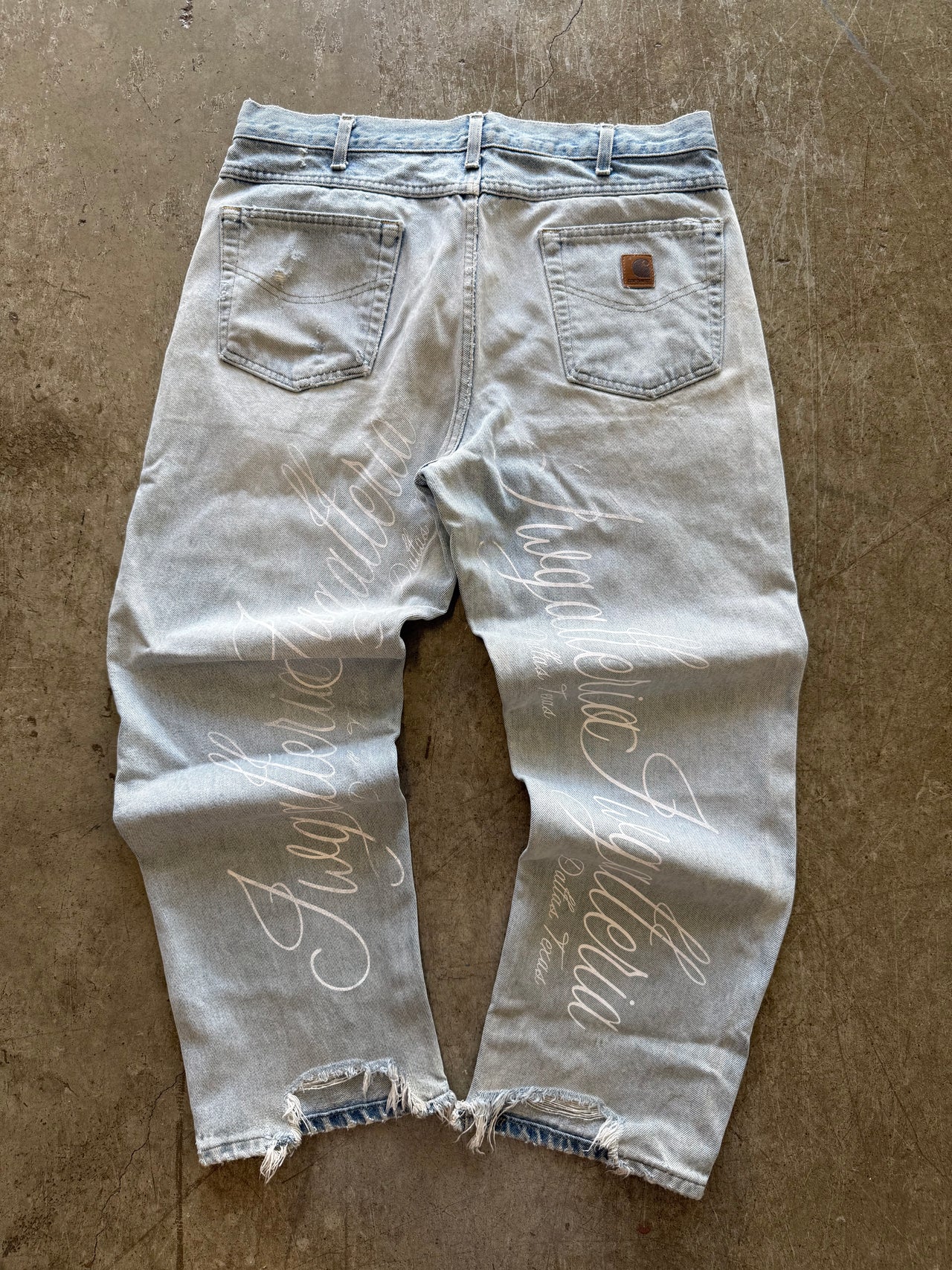 SCRIPT PANTS SZ34