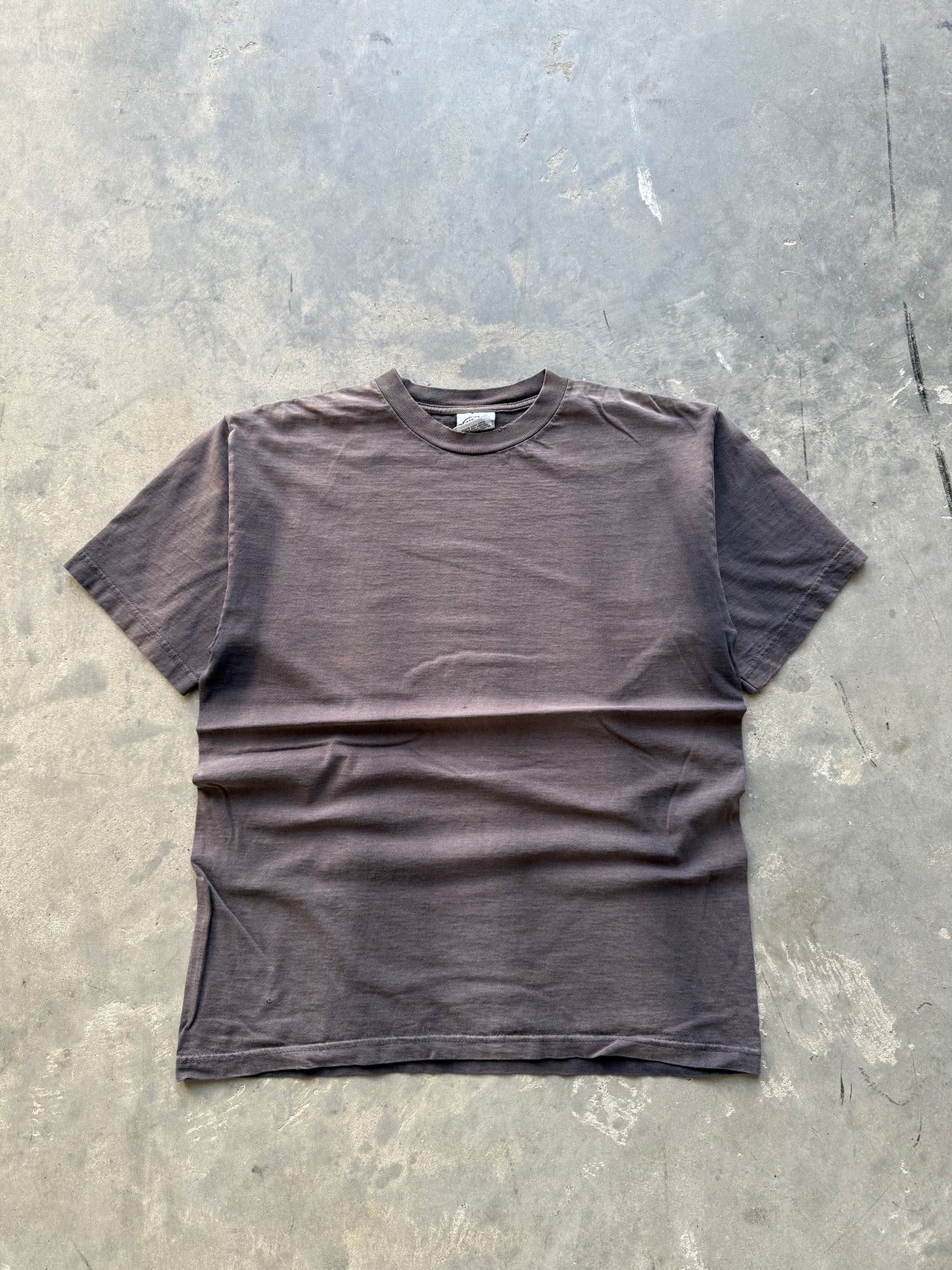 90’s FADED SMOKED FLOWY TEE XL