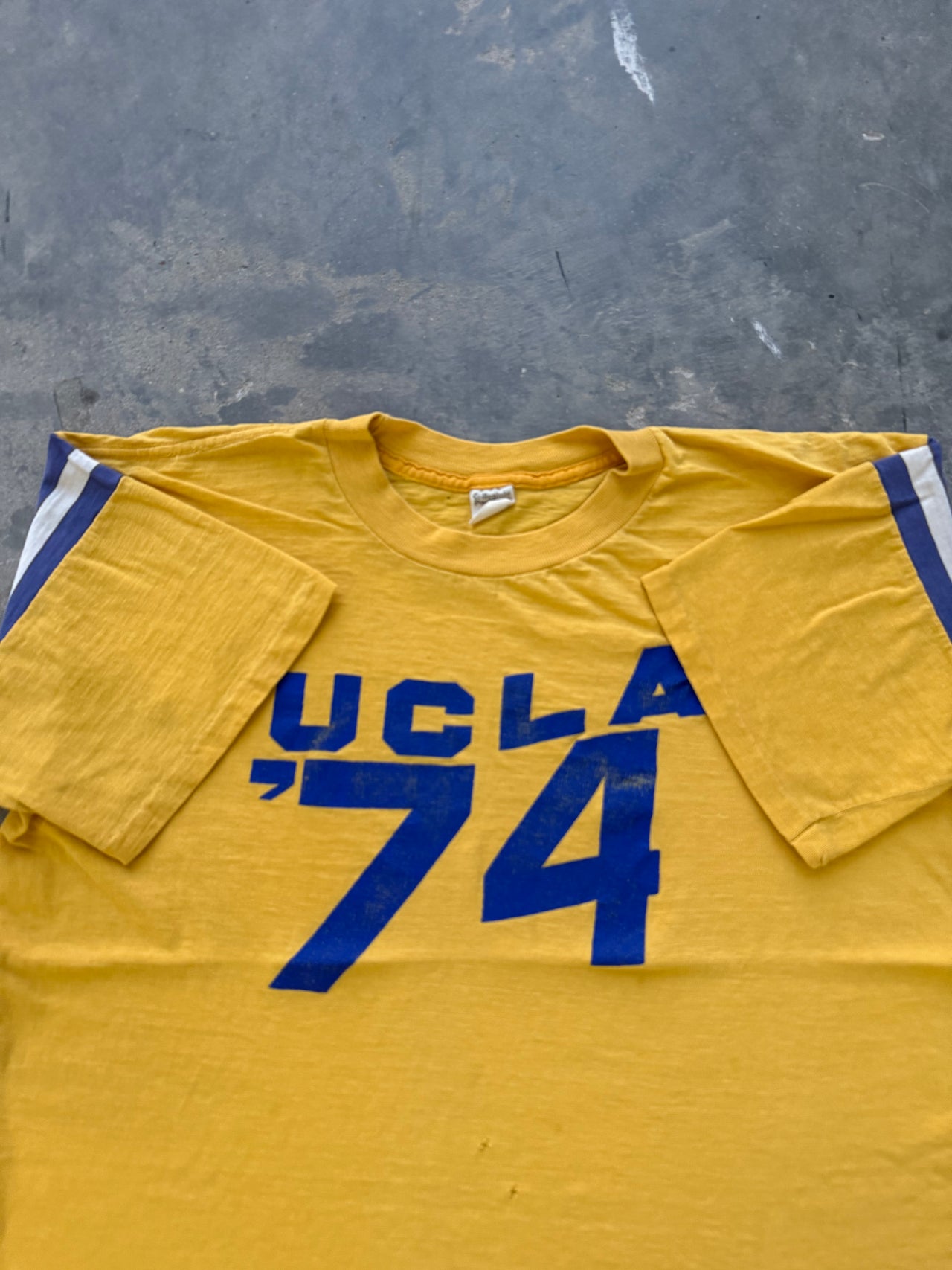 60’s UCLA BRUINS FOOTBALL COTTON JERSEY LARGE