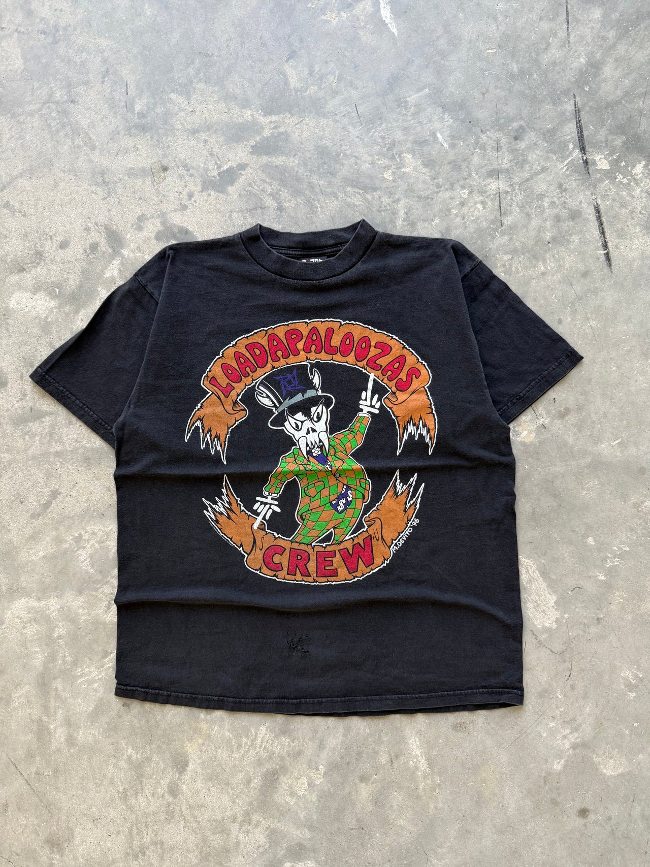90’s LOADAPALOOZAS MUSIC CREW TEE XL