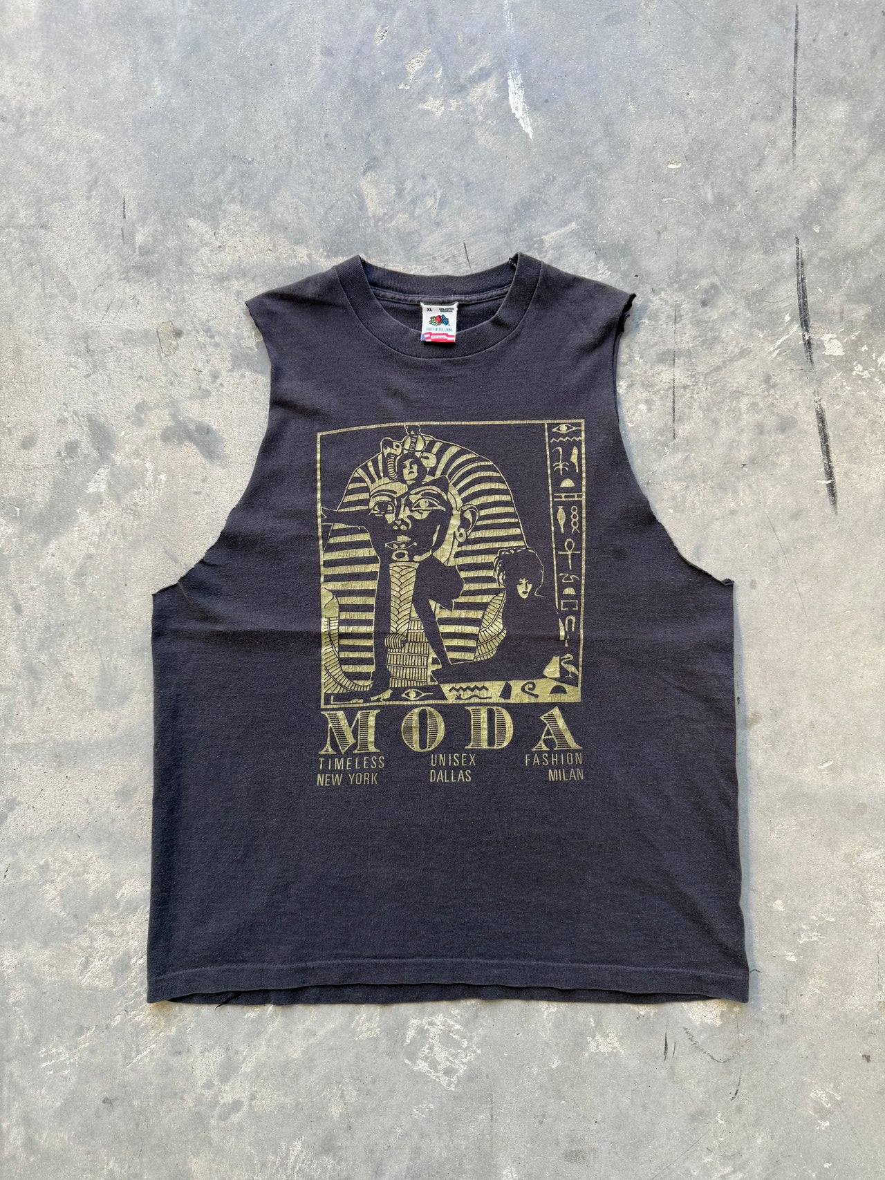 90’s CUTOFF MODA EGYPTIAN FASION TEE XL