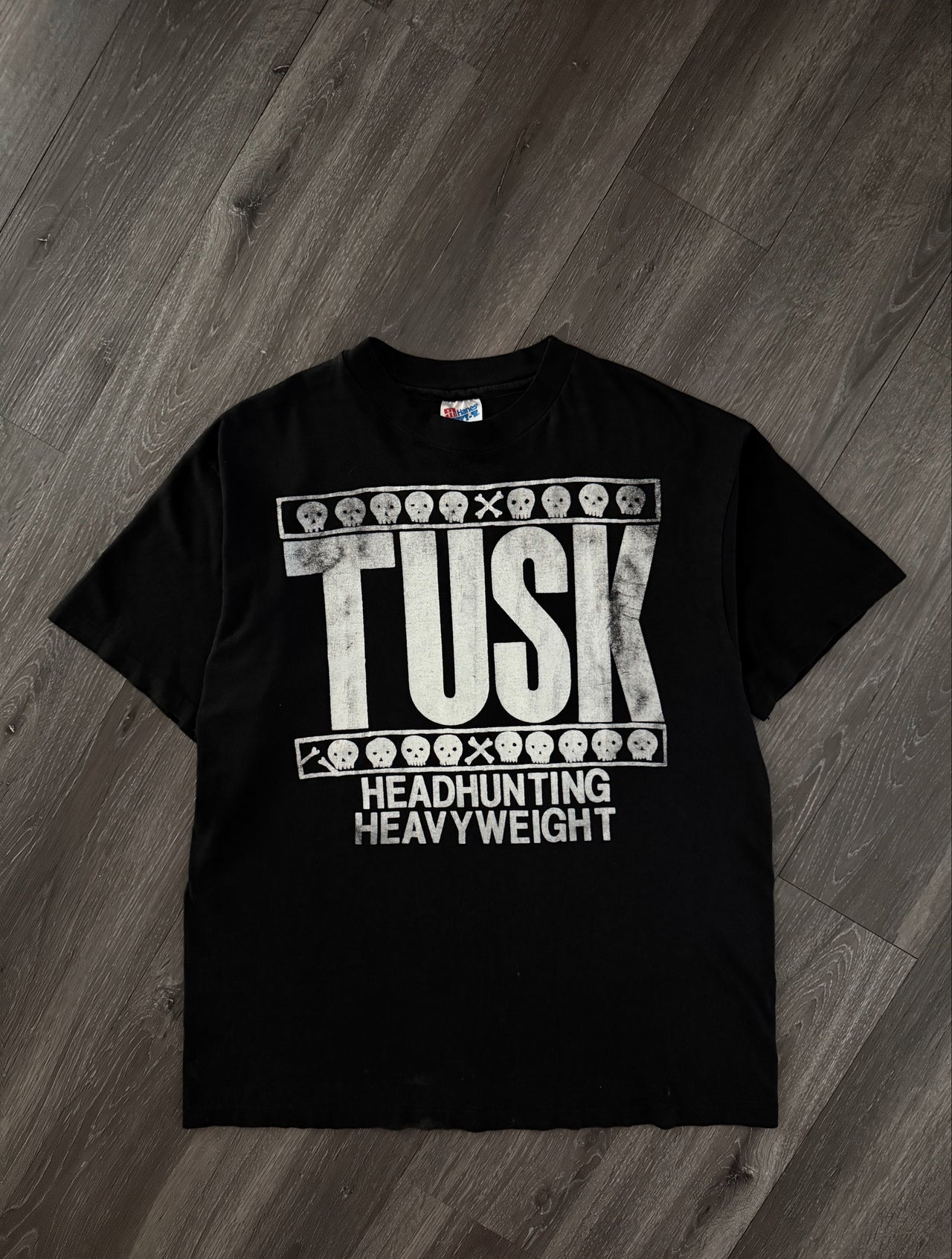 90’s TUSK HEADHUNTING HEAVYWEIGHT TEE L