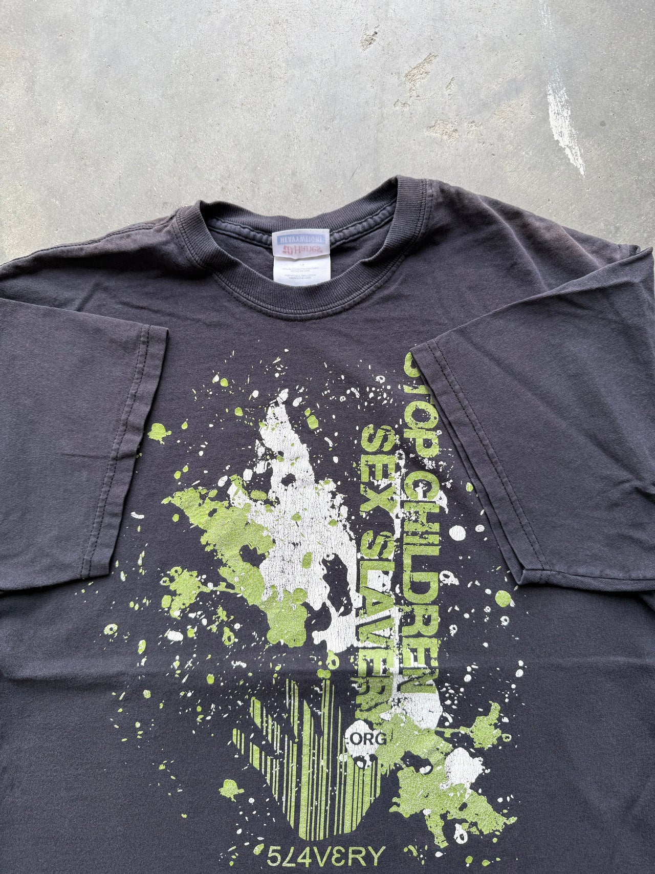 00’s SEX EXPLOTION SLAVERY TEE LARGE