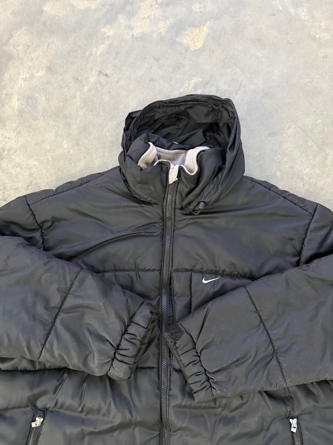 90’s NIKE PUFFER PARKA SHERPA LINED XL