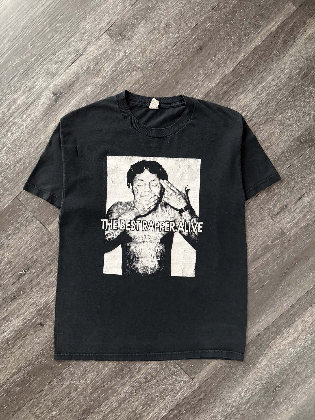 00’s LIL WAYNE BEST RAPPER ALIVE TEE XL