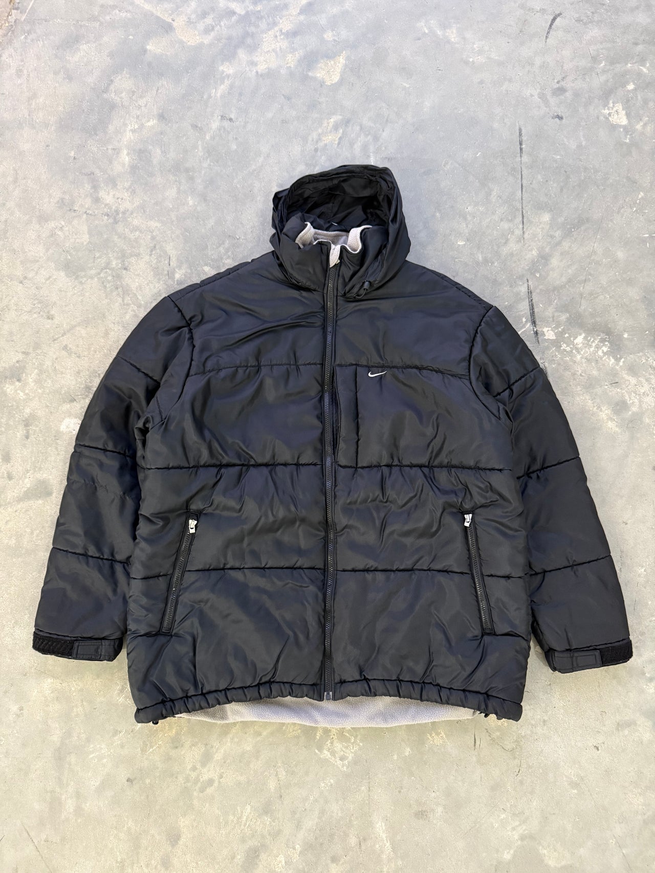 90’s NIKE PUFFER PARKA SHERPA LINED XL