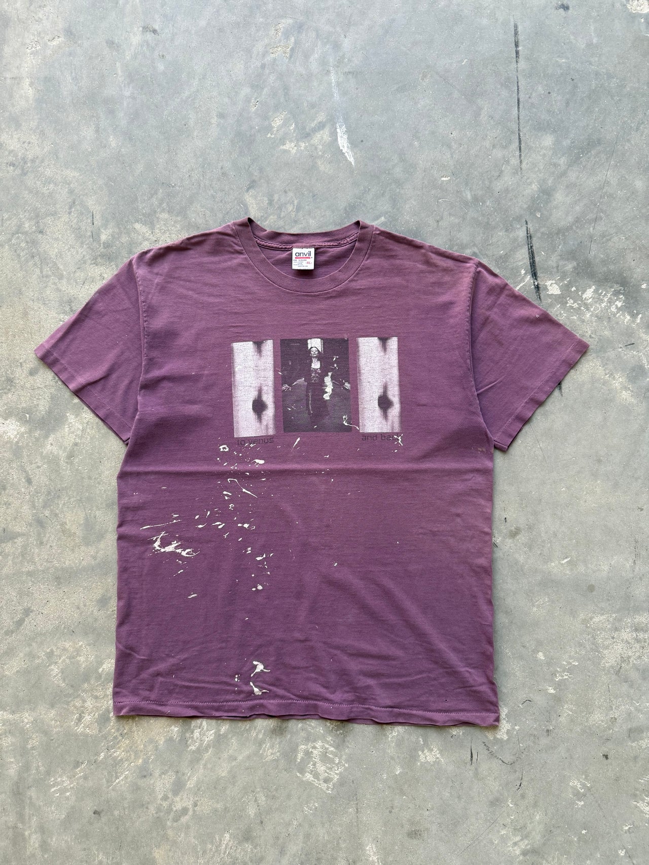 90’s TORI AMOS PAINT SPLATTER TOUR TEE XL