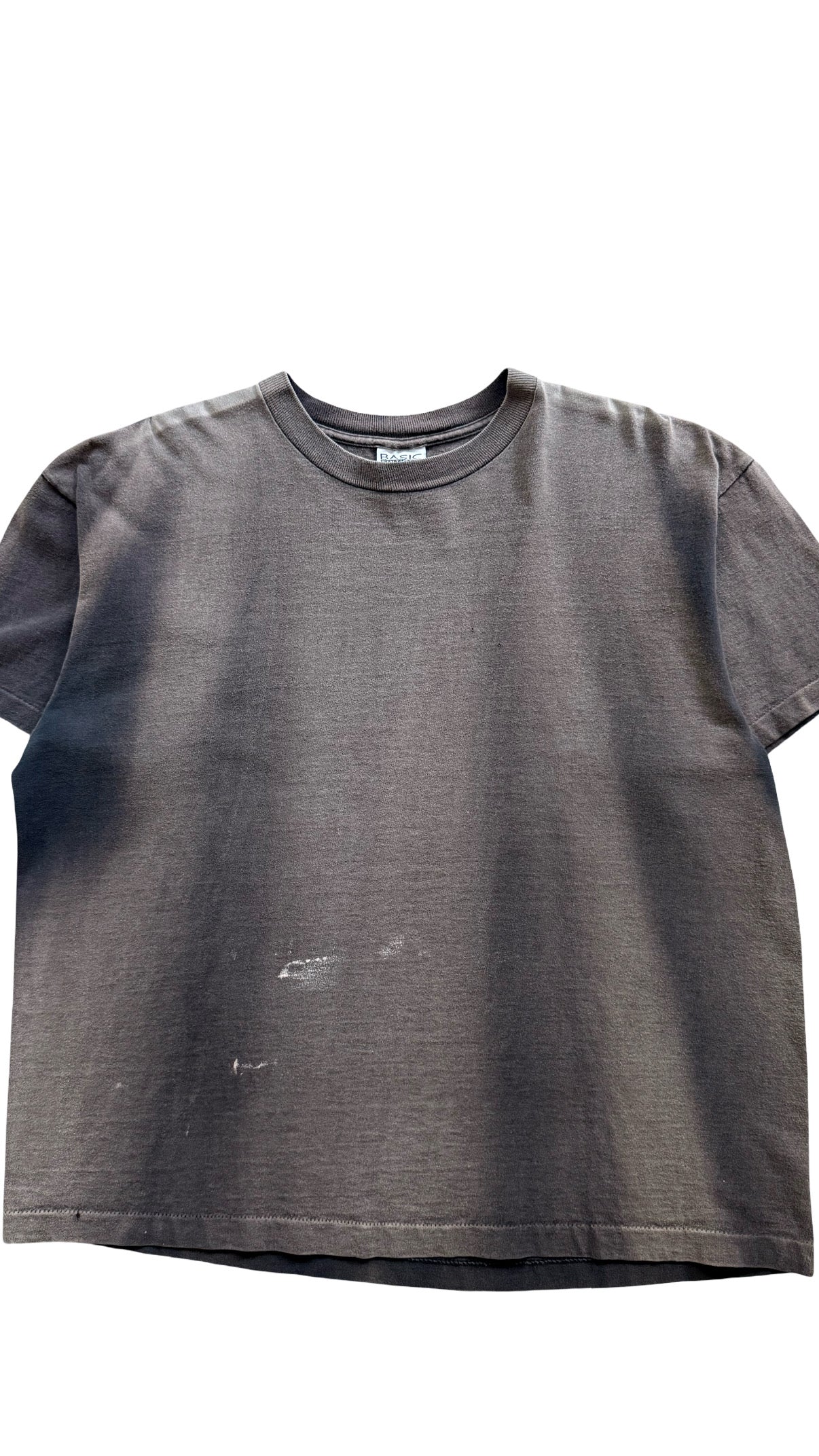 90’s SINGLE STITCH SMOKED FADED TEE XL