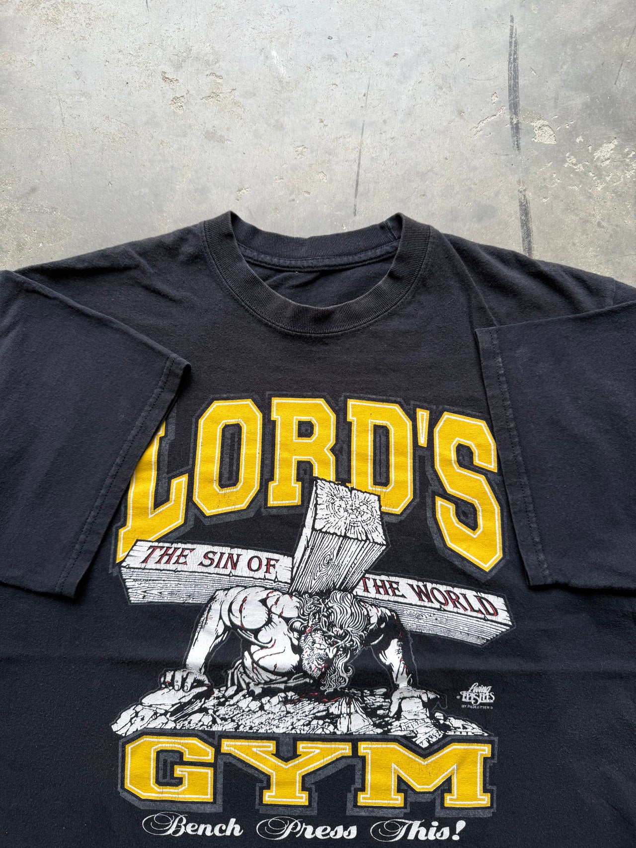 90’s LORDS GYM PAIN TEE LARGE
