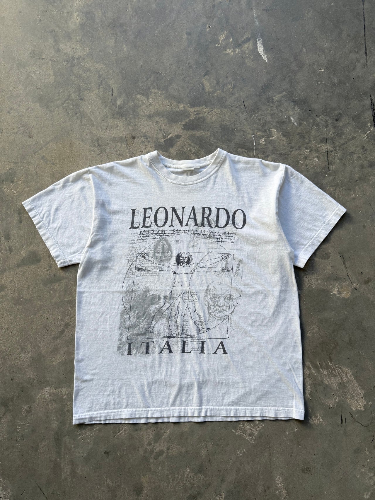 1990’s LEONARDO ITALIAN ART TEE LARGE