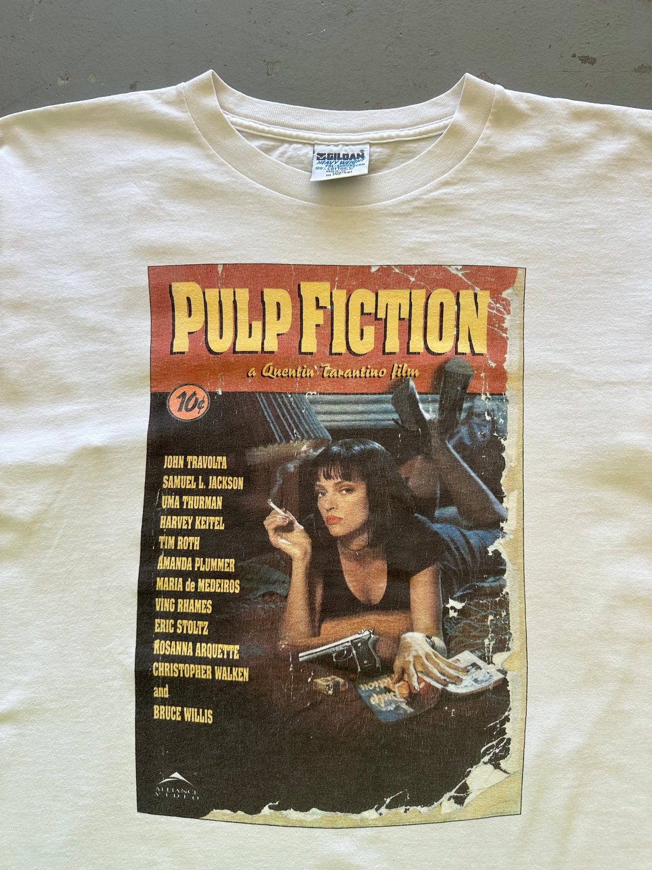 1990’s PULP FICTION “WHITE” VARIANT XL