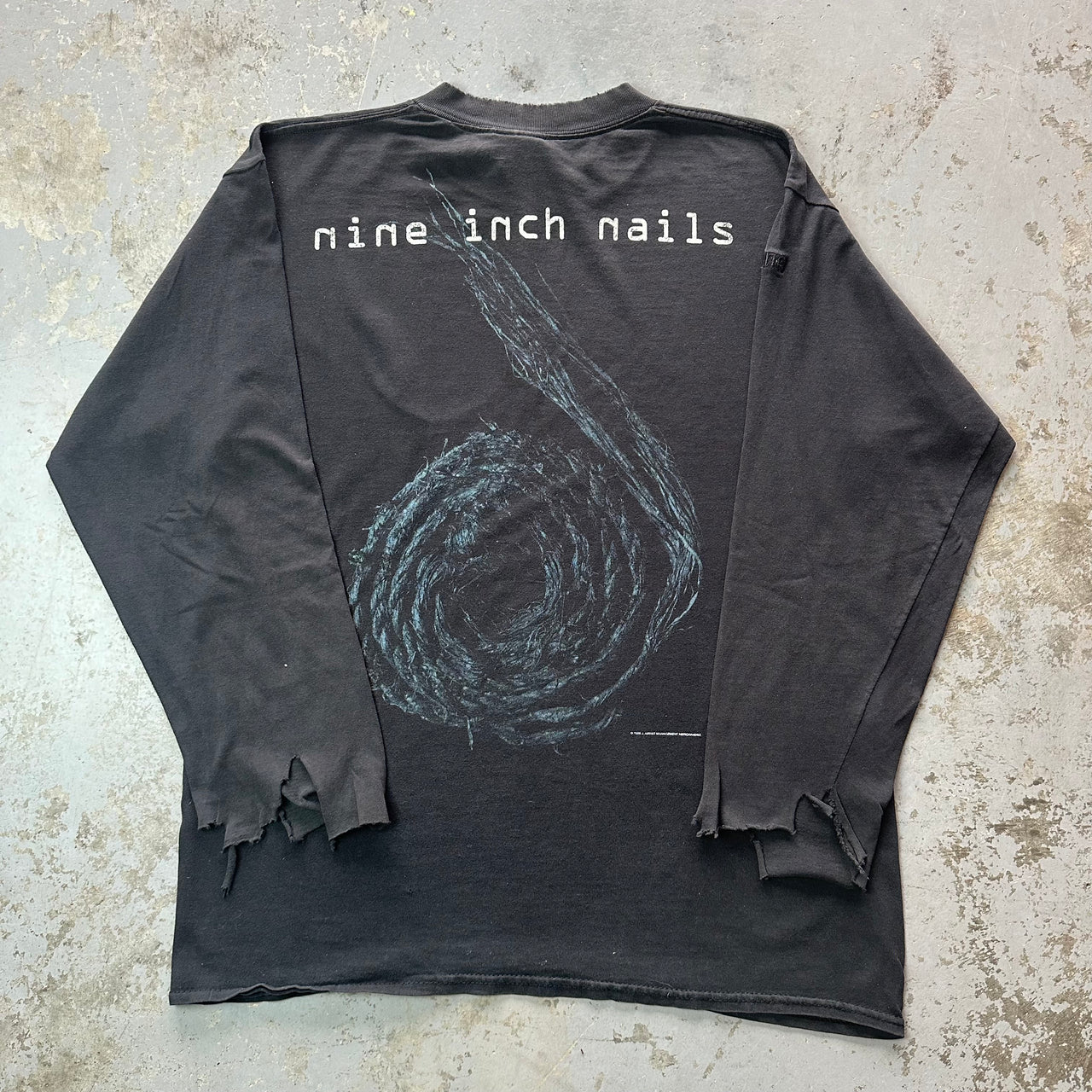 1990’s NINE INCH NAILS NOTHING L/S XL