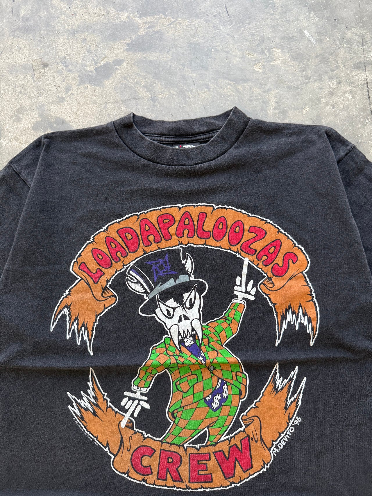 90’s LOADAPALOOZAS MUSIC CREW TEE XL