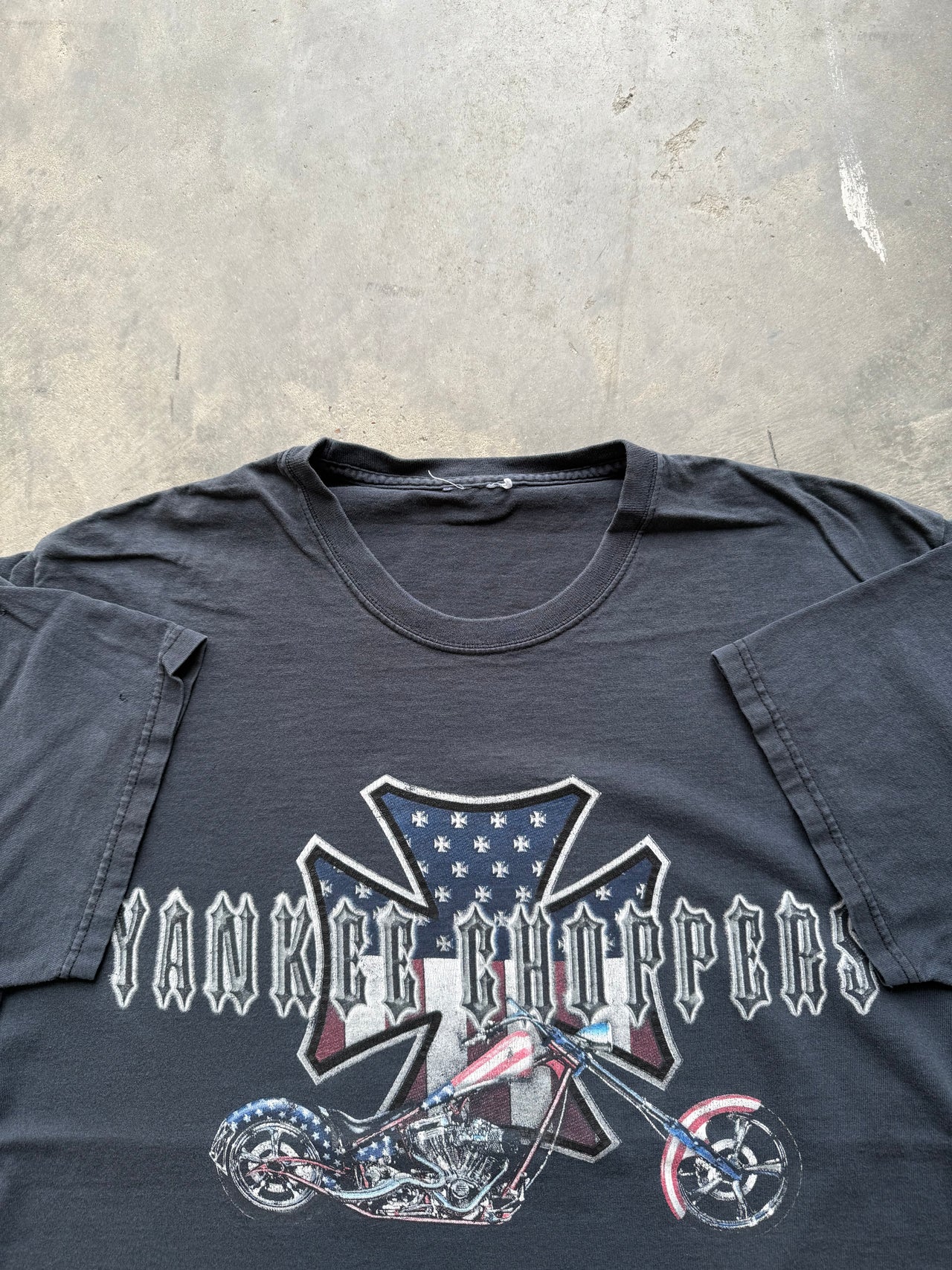 00’s YANKEES IRON CROSS CHOPPERS LARGE