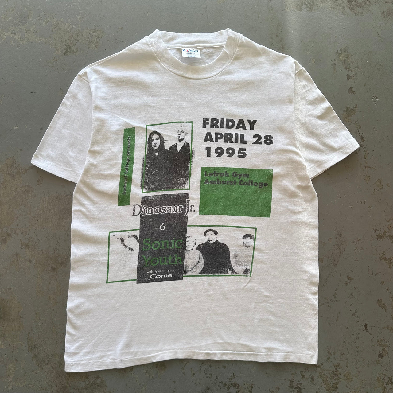 1990’s SONIC YOUTH DINO JR CREW MEMBER ONLY TEE L