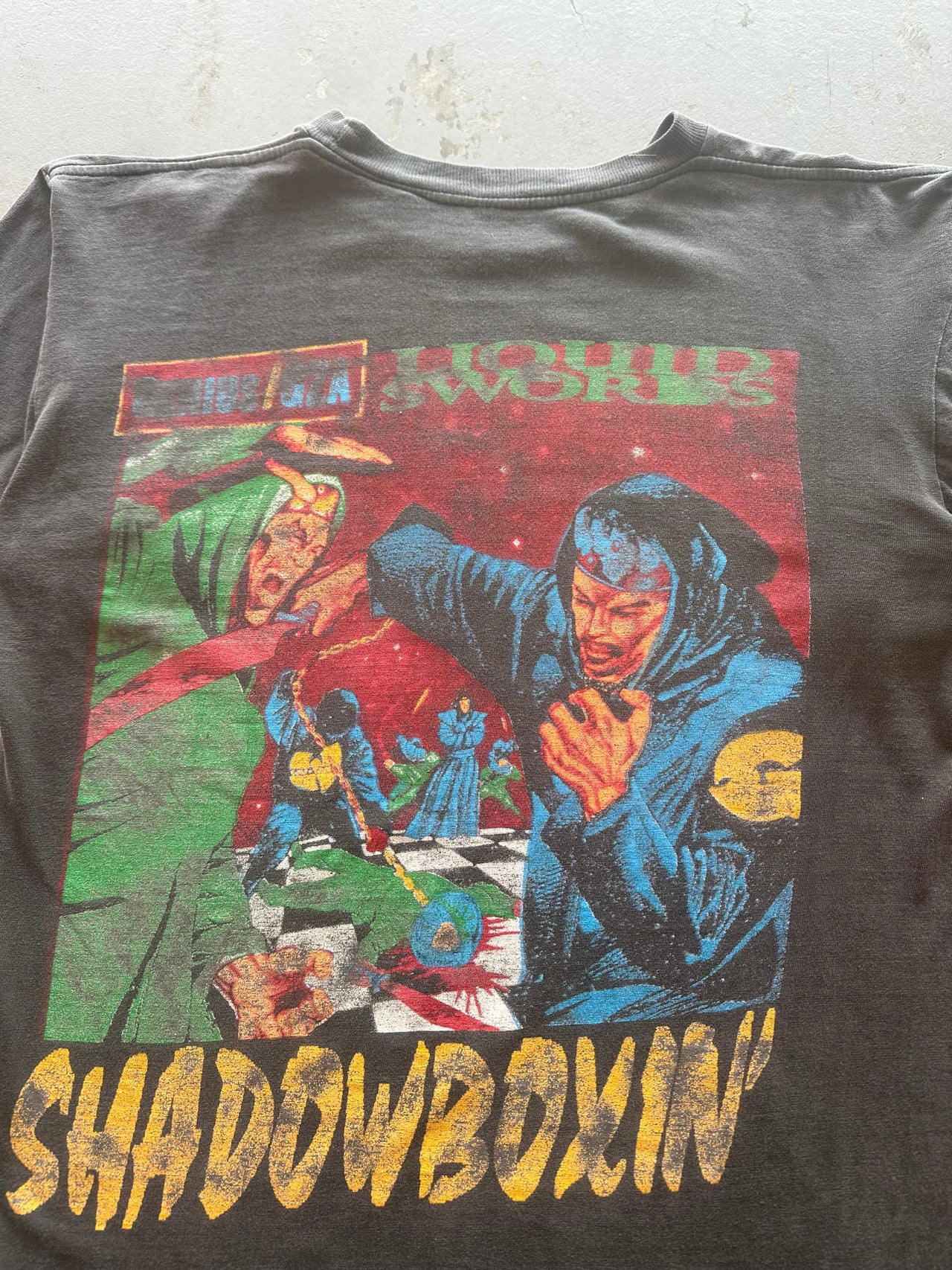1990’s WU TANG SHADOW BOXING RAP TEE XL