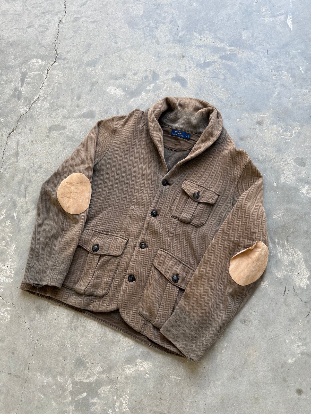 90’s POLO RALPH LAUREN WOOL JACKET L