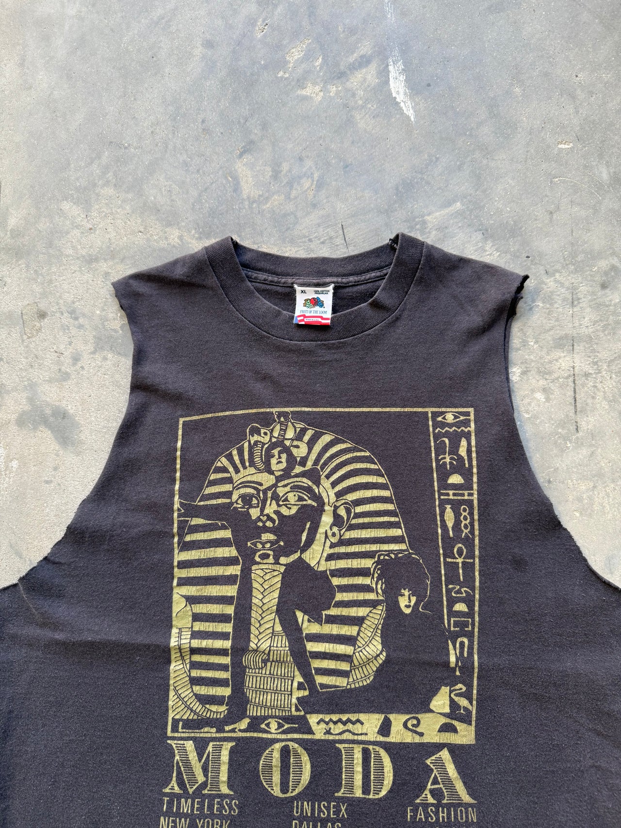 90’s CUTOFF MODA EGYPTIAN FASION TEE XL