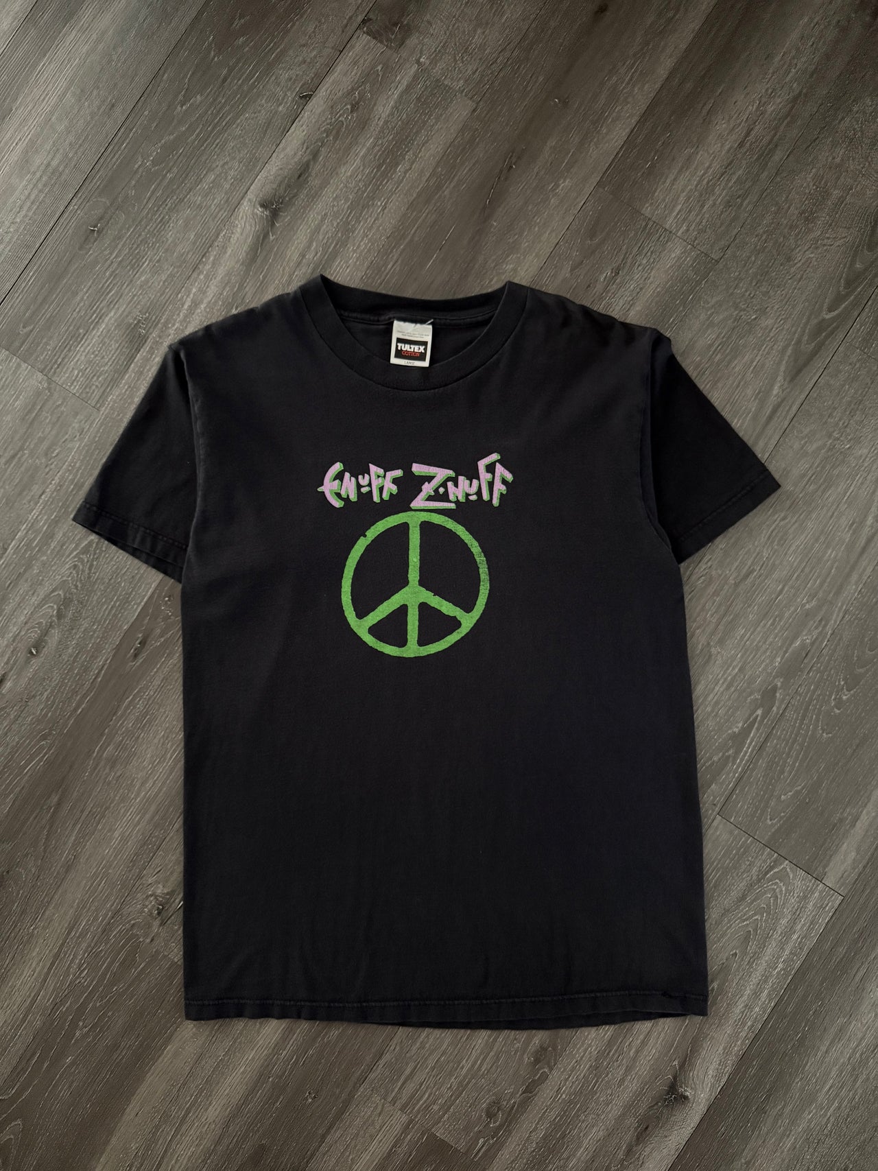90’s ENUFF ZNUFF PEACE BAND TEE L