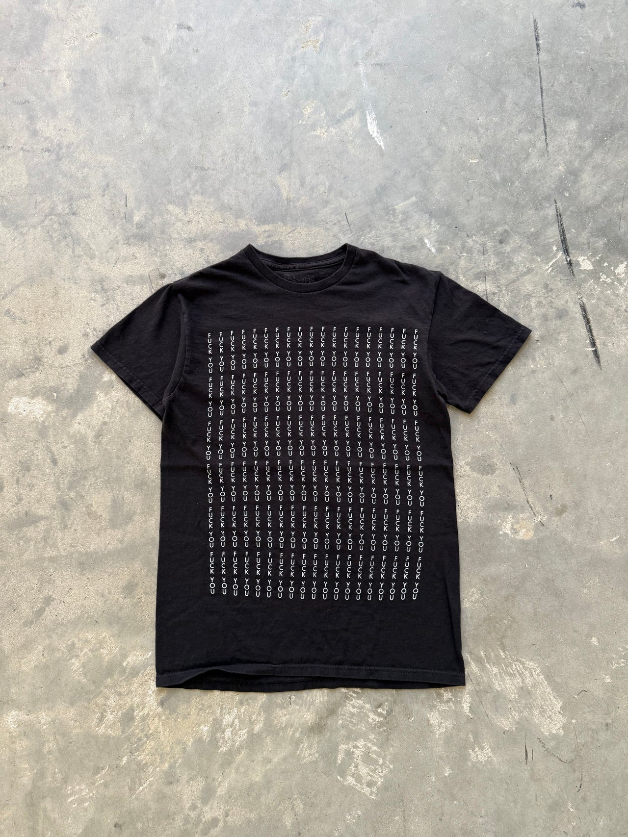 00’s FUCK YOU FUCK YOU AOP SPELL OUT TEE SMALL