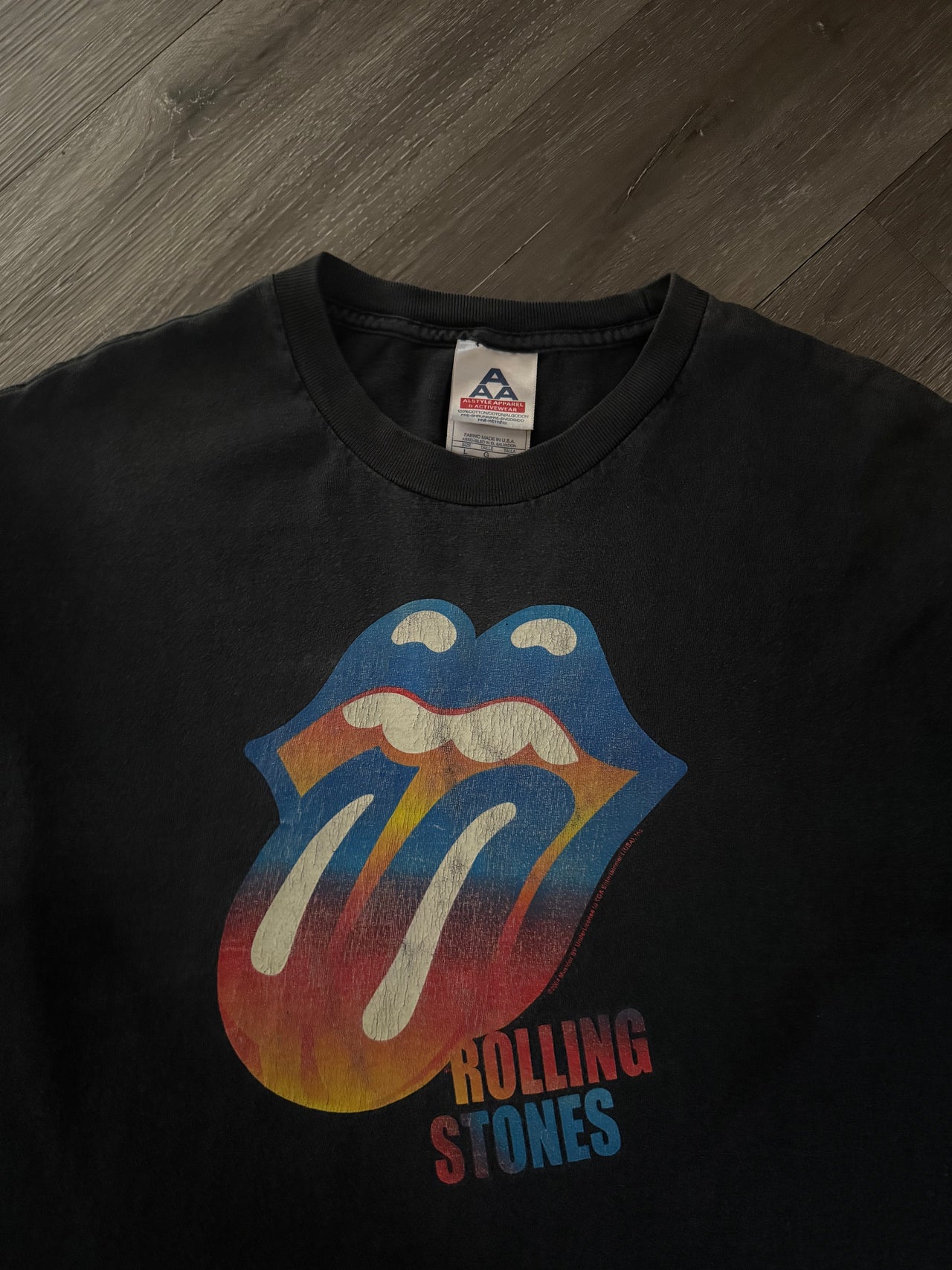 90’s ROLLING STONES BIG FACE TOUR TEE L